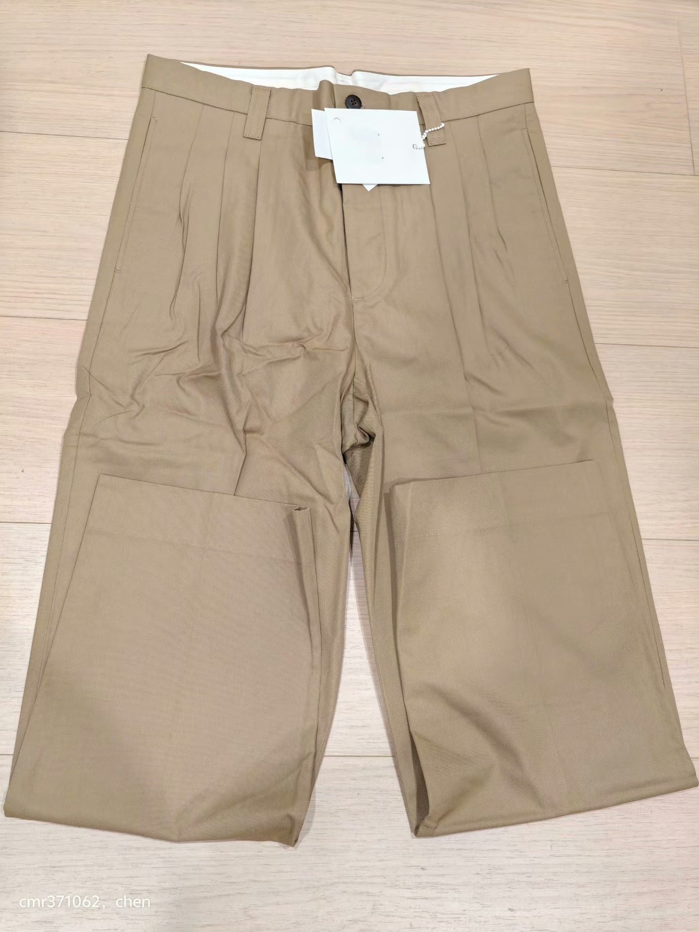 VISVIM 24SS MCCLOUD SLACKS — label