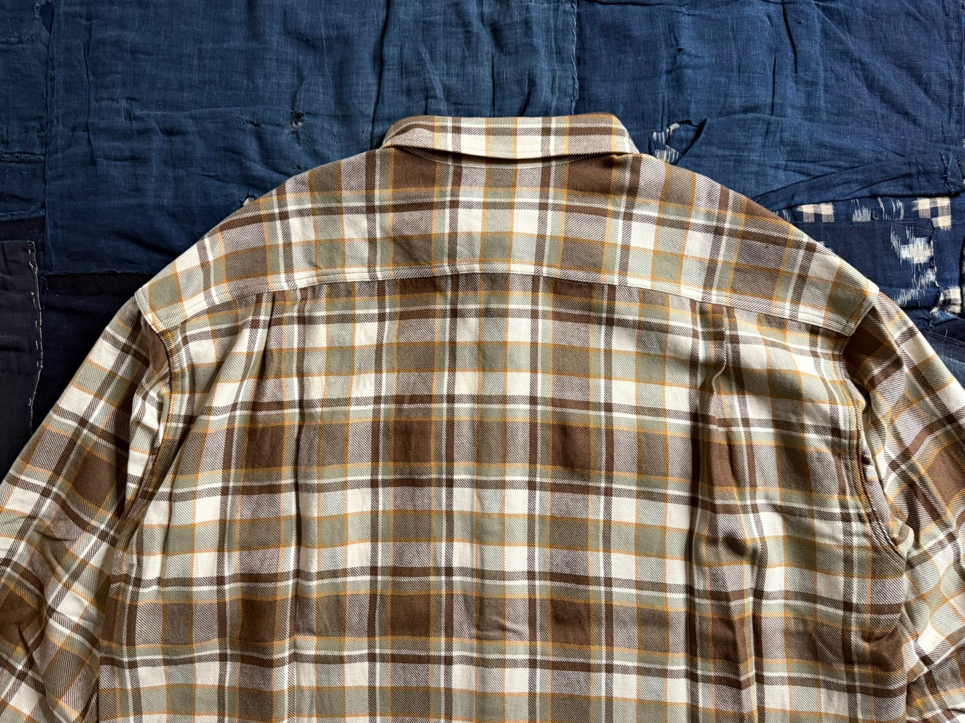 VISVIM 26SS LUMBER CHECK L/S Shirt — back