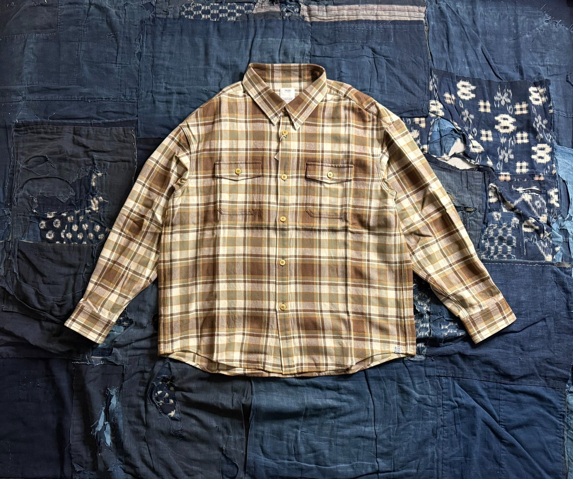 VISVIM 26SS LUMBER CHECK L/S Shirt