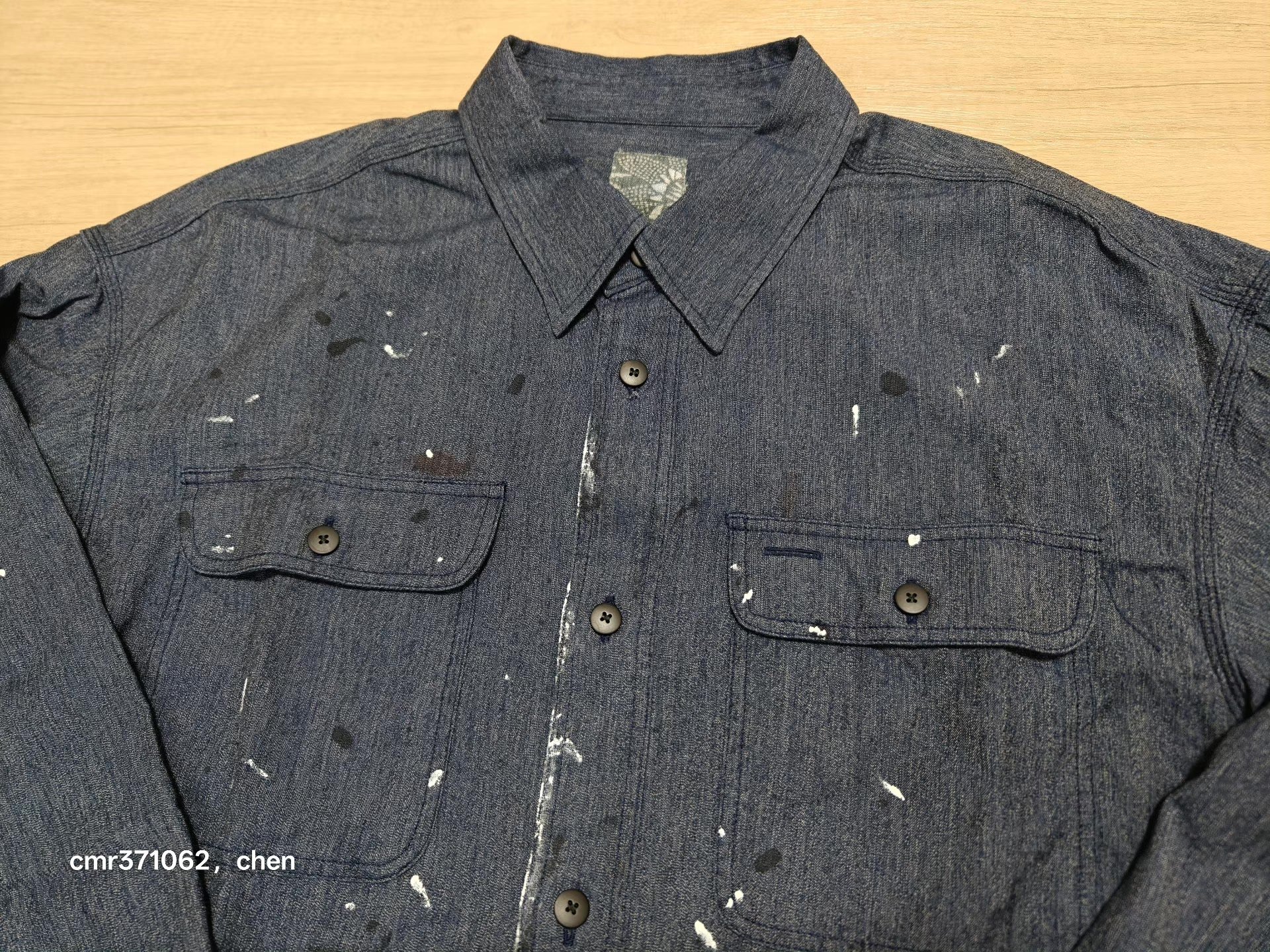 VISVIM 26 ICT Langer Chambray L/S — front