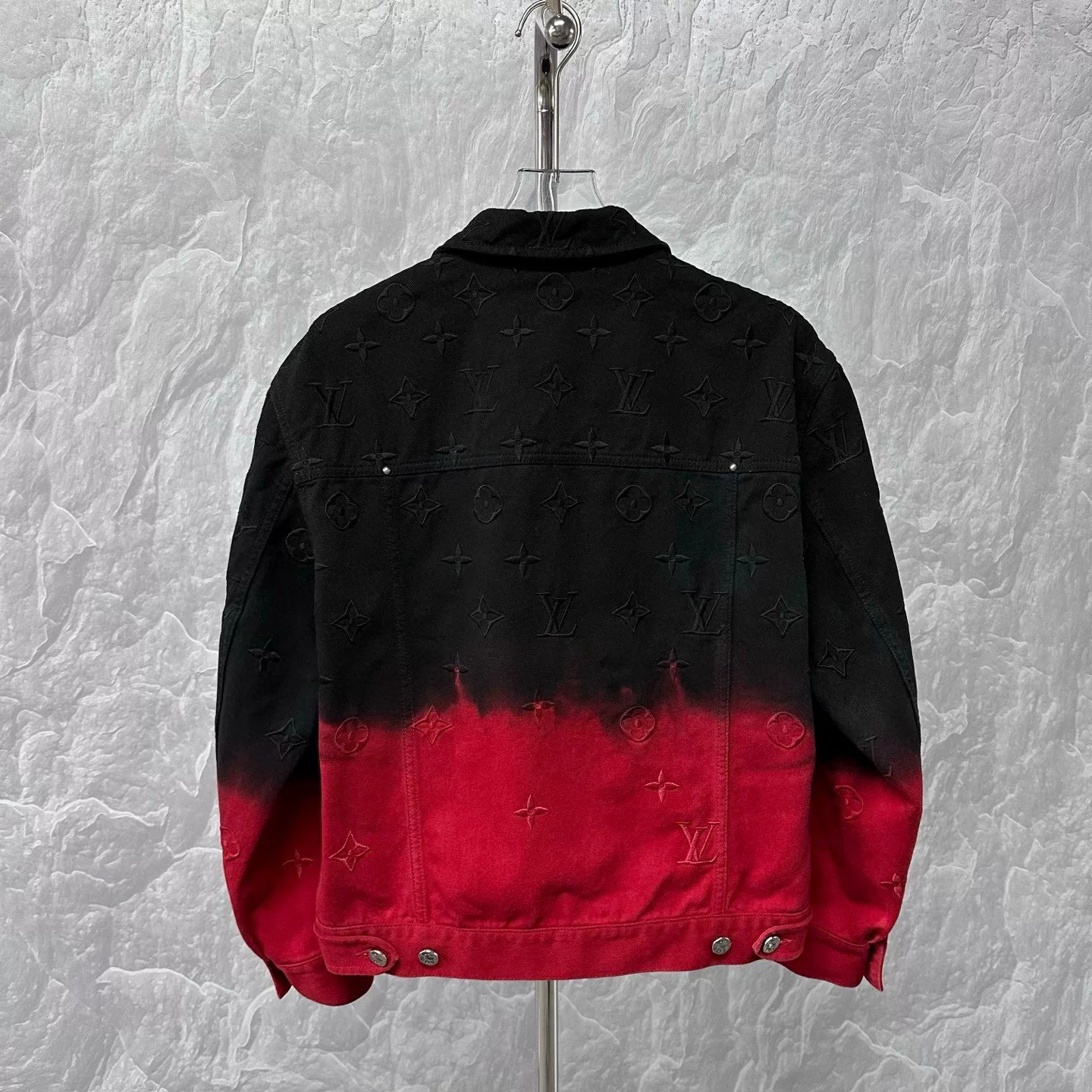 Louis Vuitton SS24 Gradient Denim Jacket — back