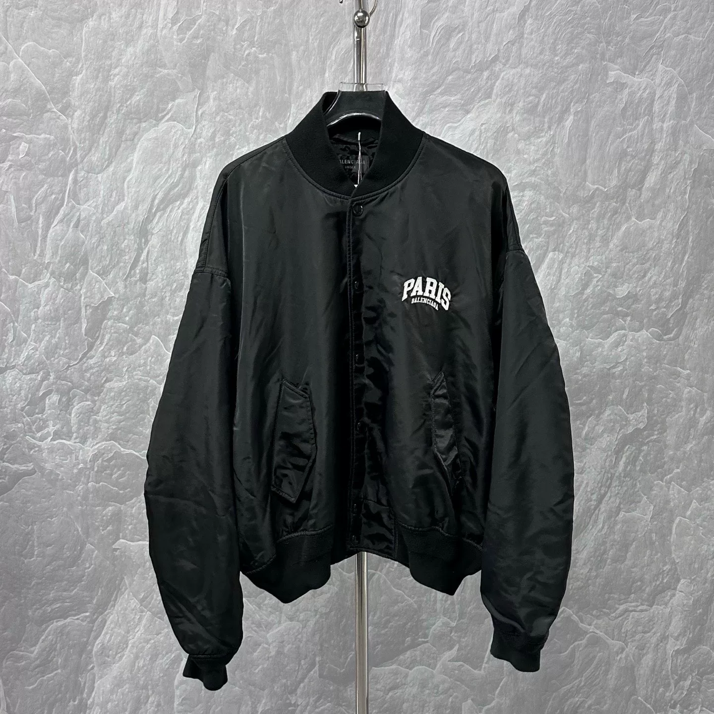 Balenciaga Embroidered Letter Jacket S
