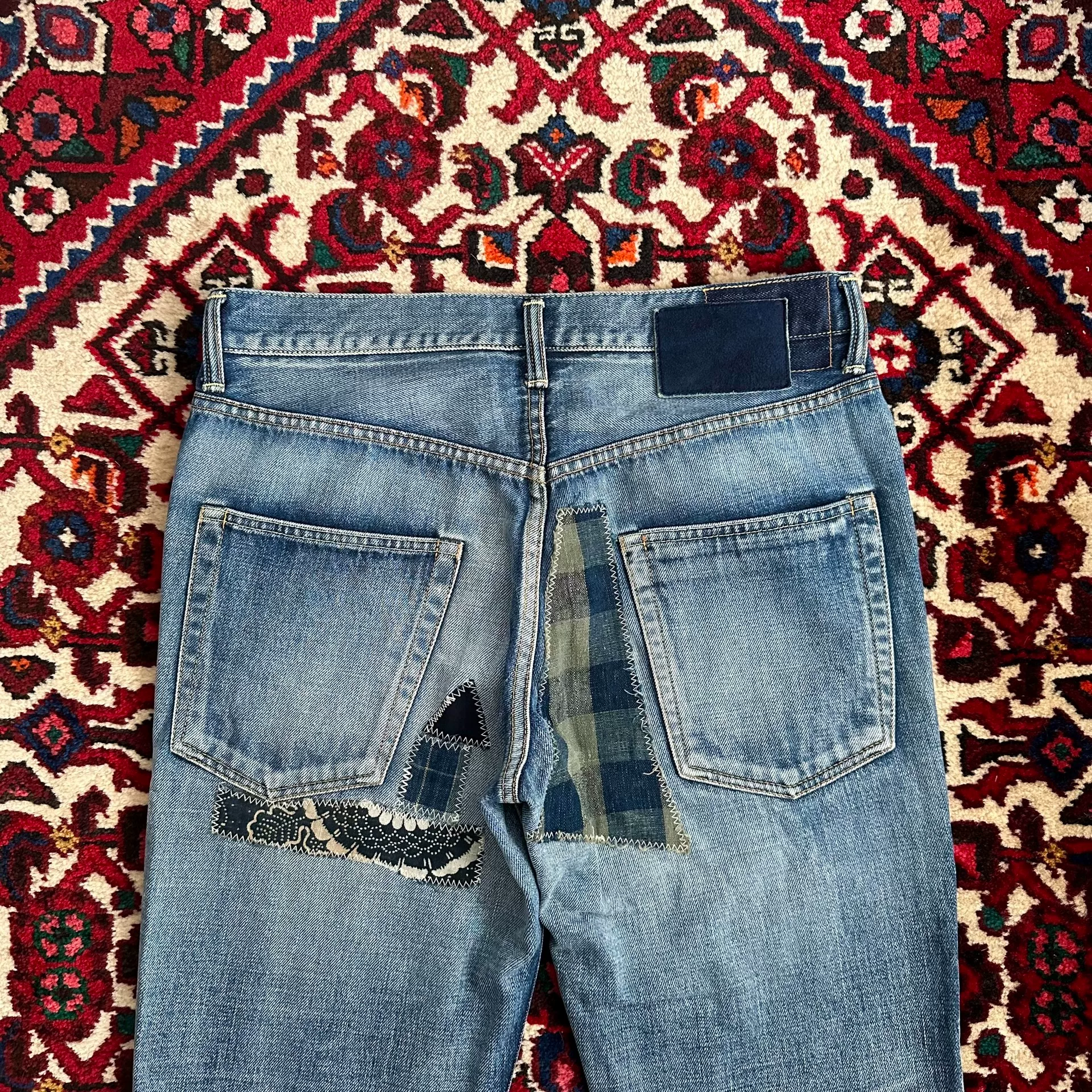 visvim 19aw 03D7 Jeans — back