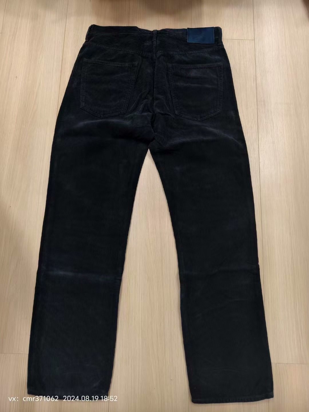 VISVIM 24AW FLUXUS 19 CORDS — back