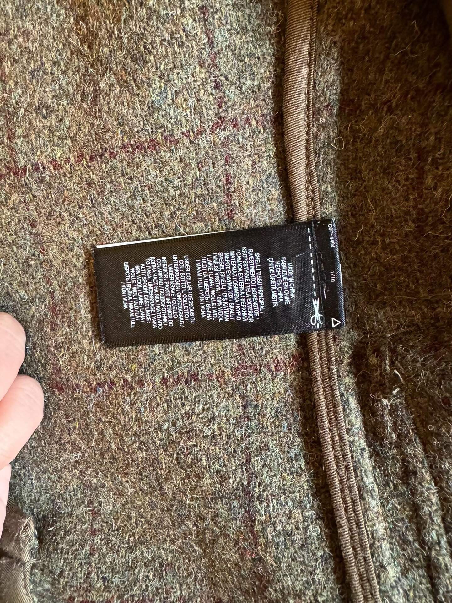 RRL 21AW Men's Suit Jacket — back