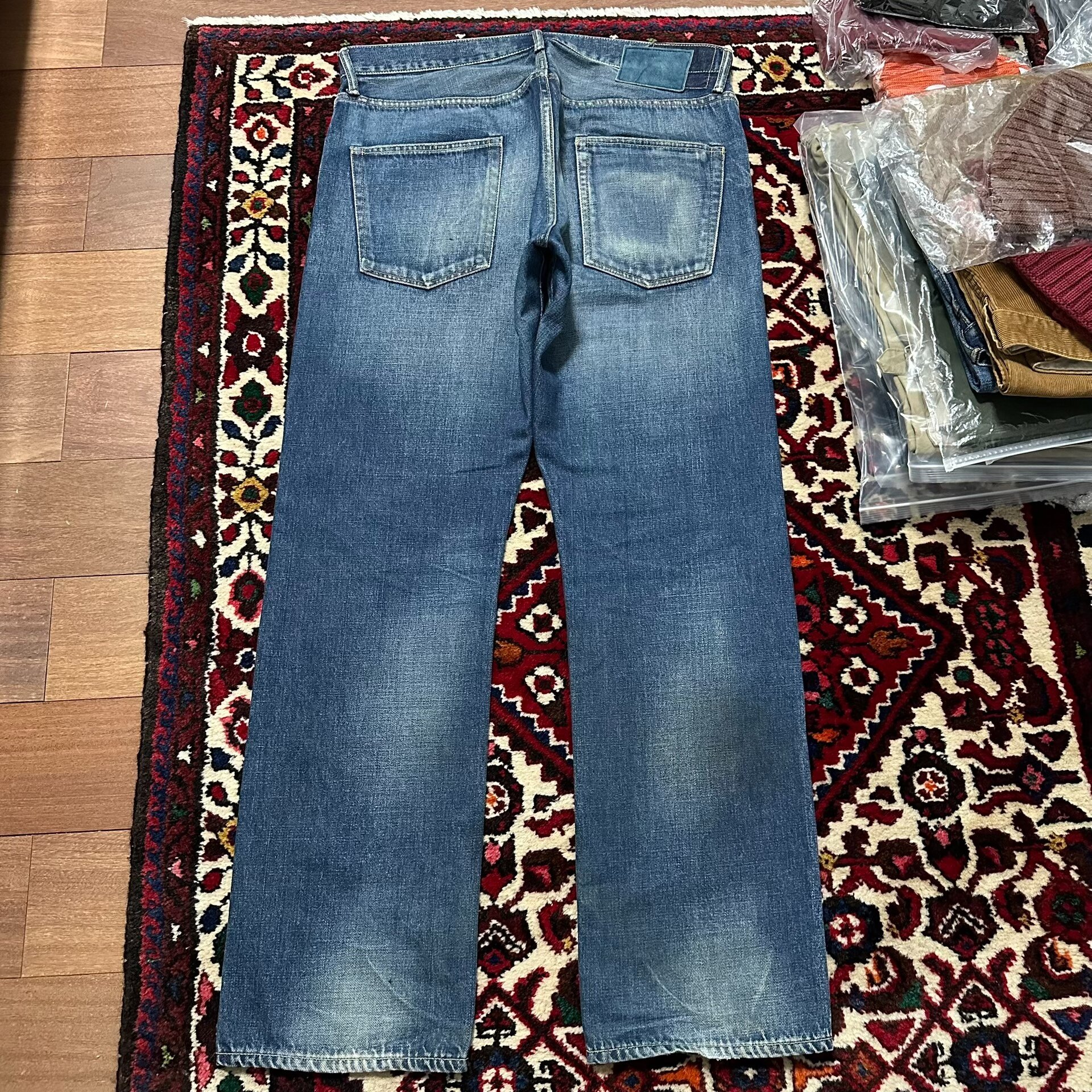 visvim 14aw 01.2D9 Jeans — back
