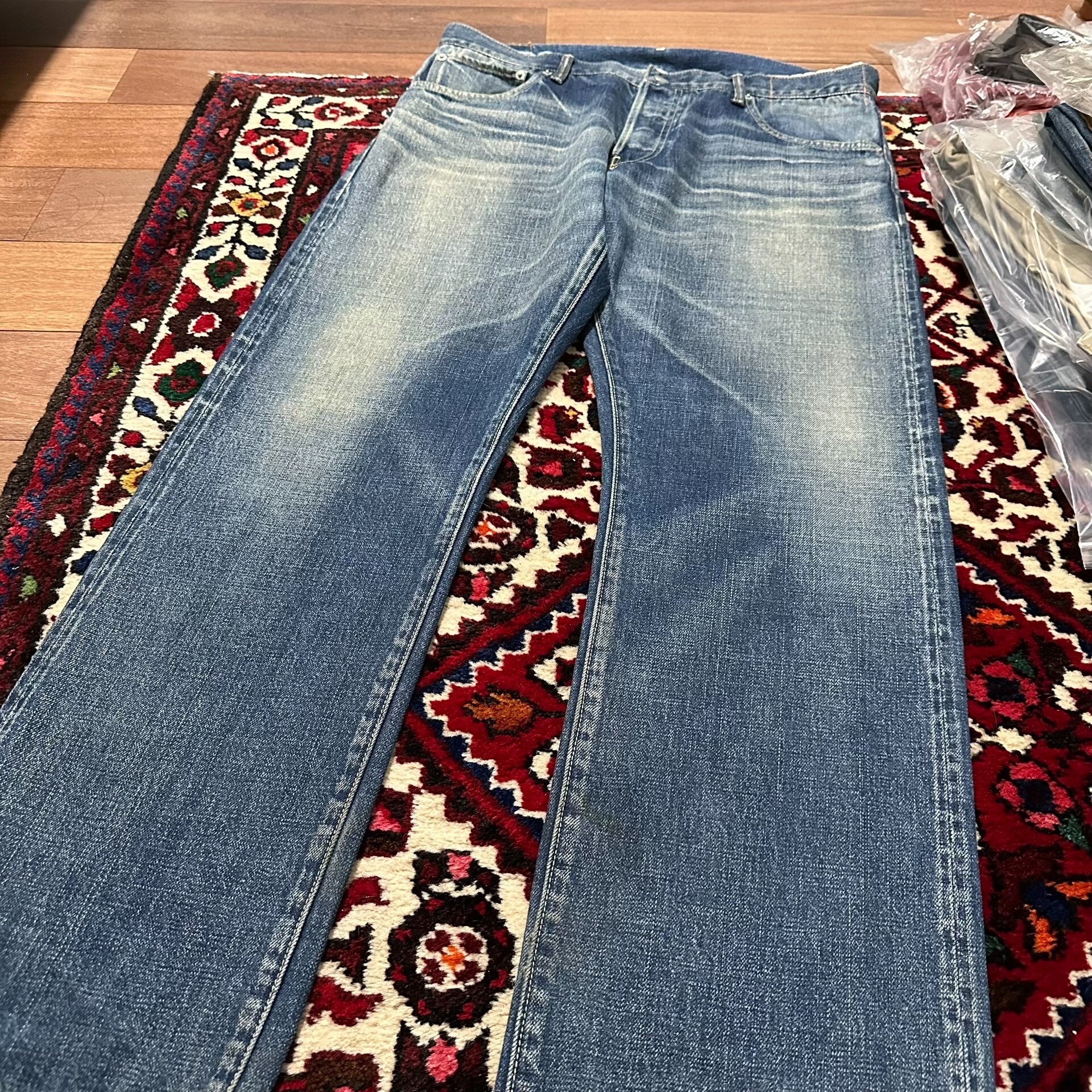 visvim 14aw 01.2D9 Jeans — detail