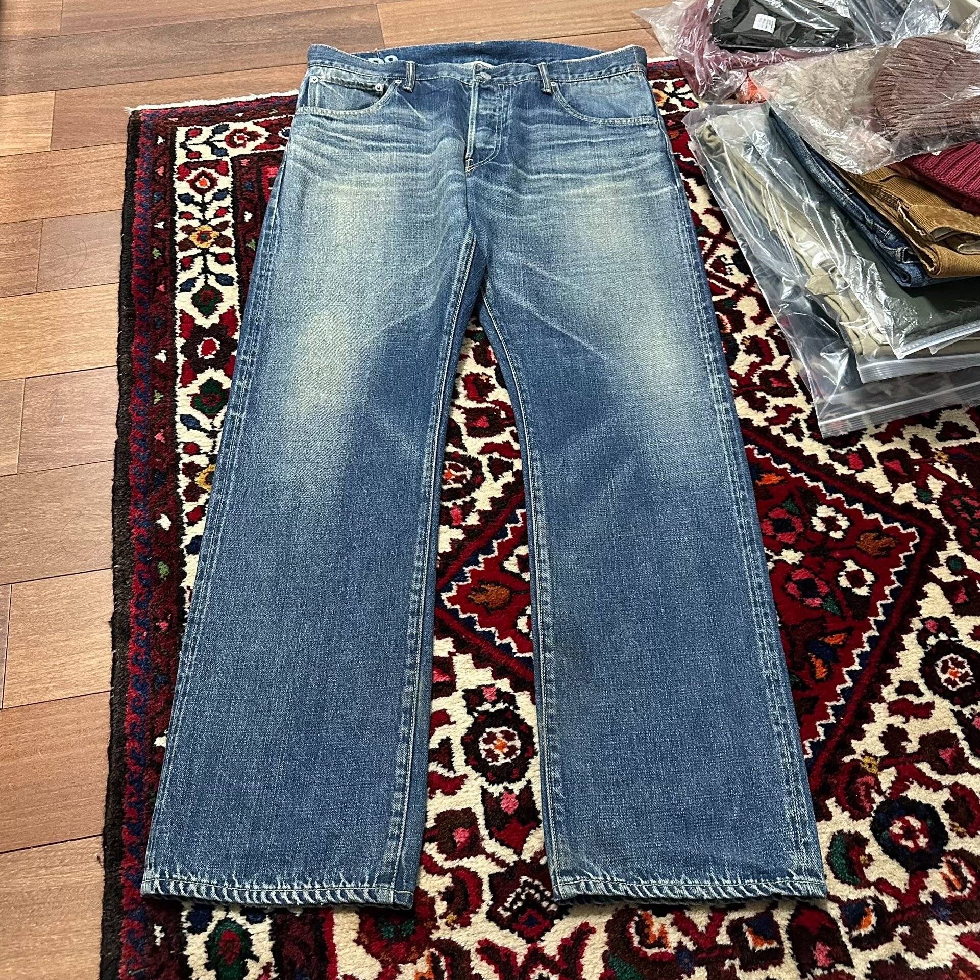 visvim 14aw 01.2D9 Jeans — front