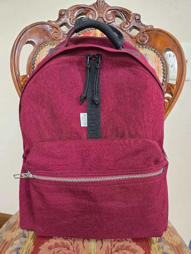 PORTER WILLOW Wine Red Casual Backpack