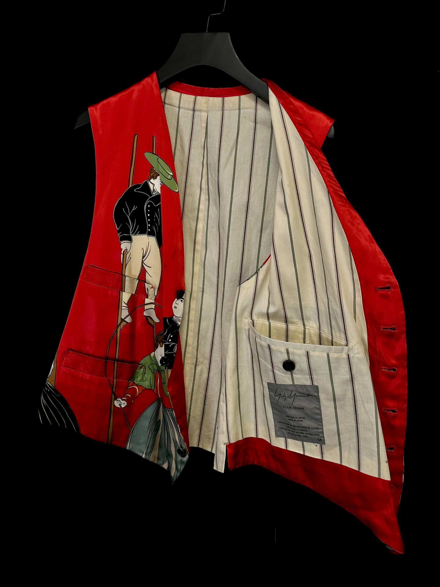 Yohji Yamamoto 95AW Show Vest — front