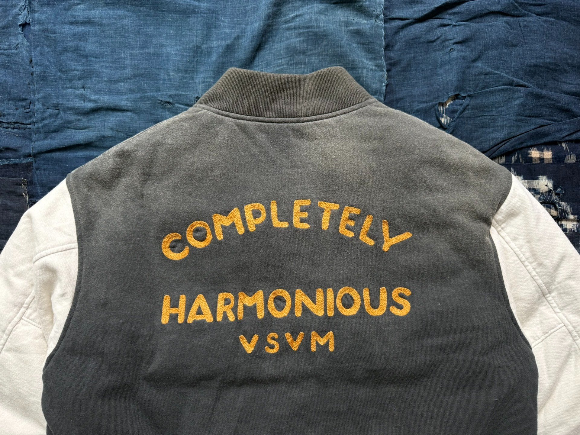 VISVIM 26SS VARSITY ERA DOWN JKT — back