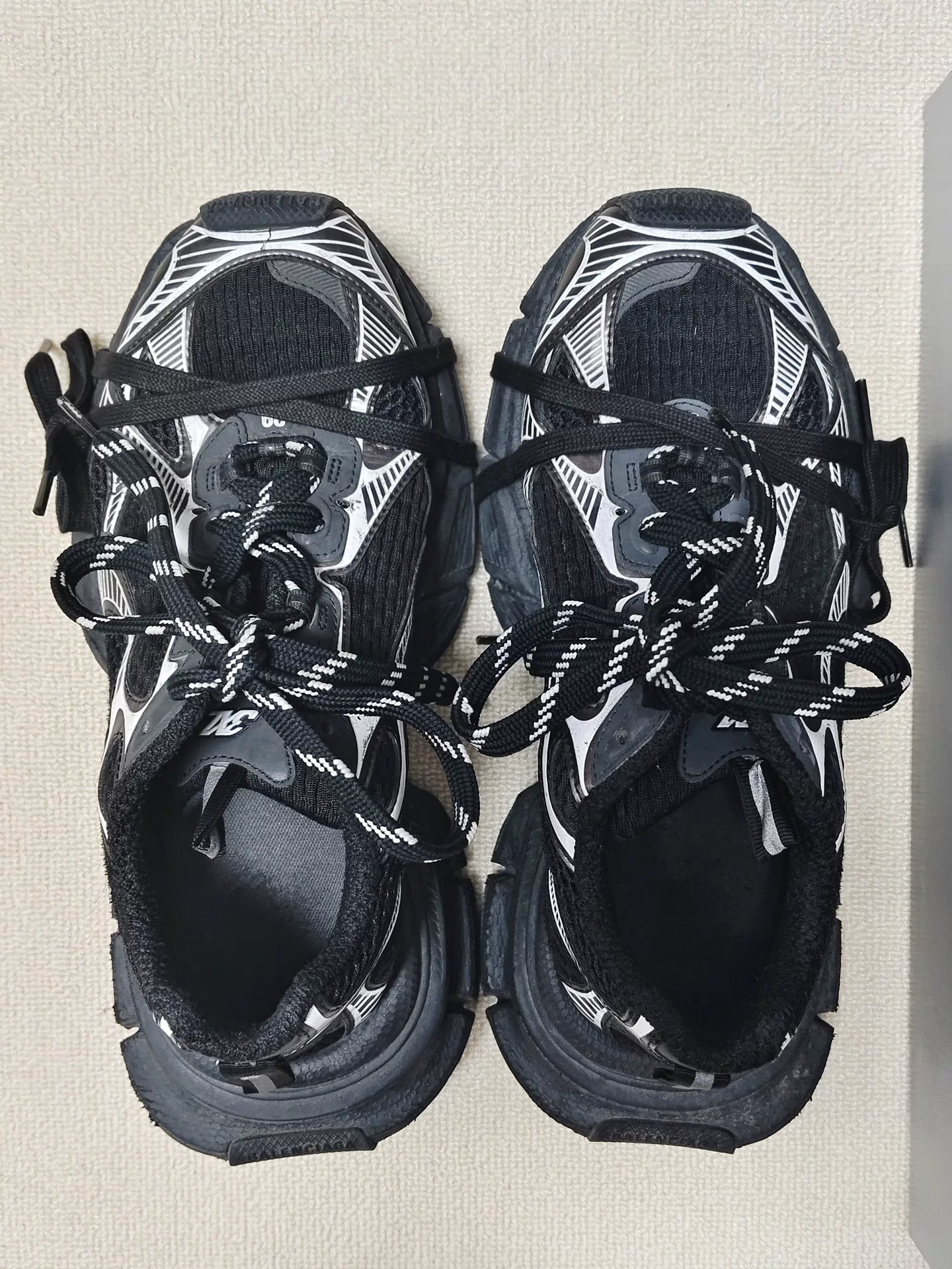 Balenciaga 3XL Low-Top Sneakers — front