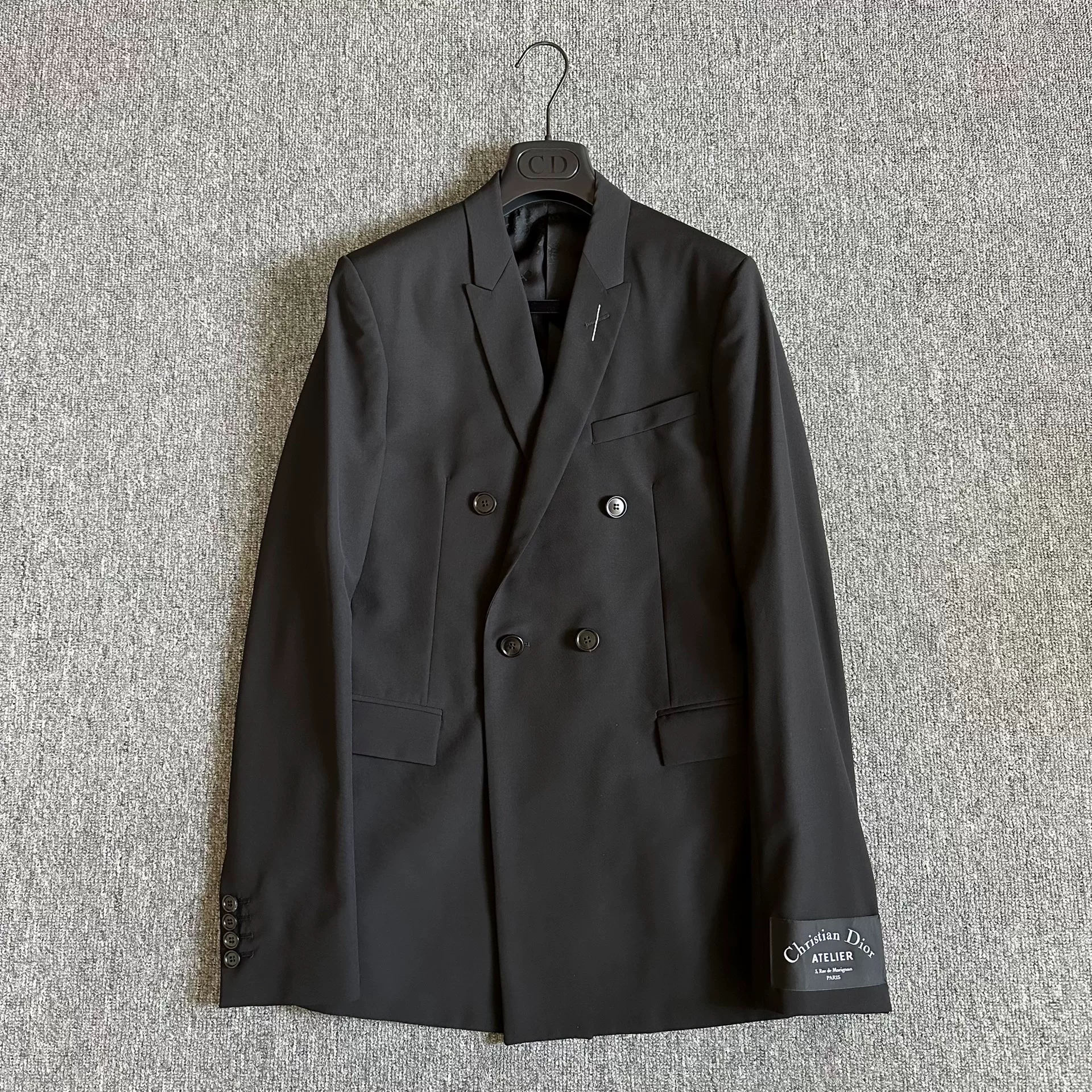 Dior 18ss Double-Breasted Structured Suit