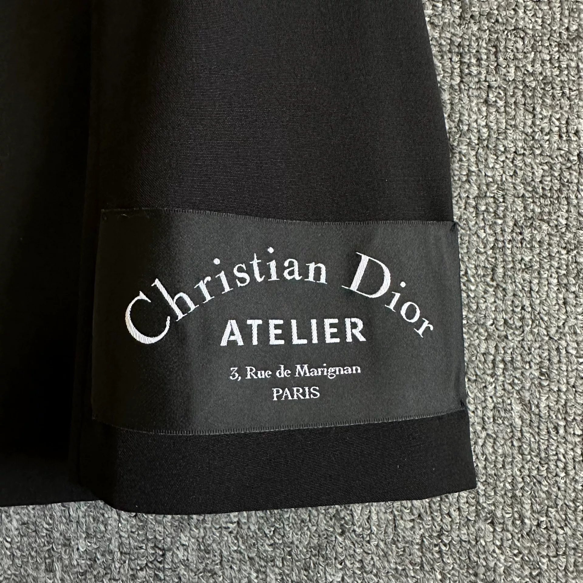 Dior 18ss Double-Breasted Structured Suit — front