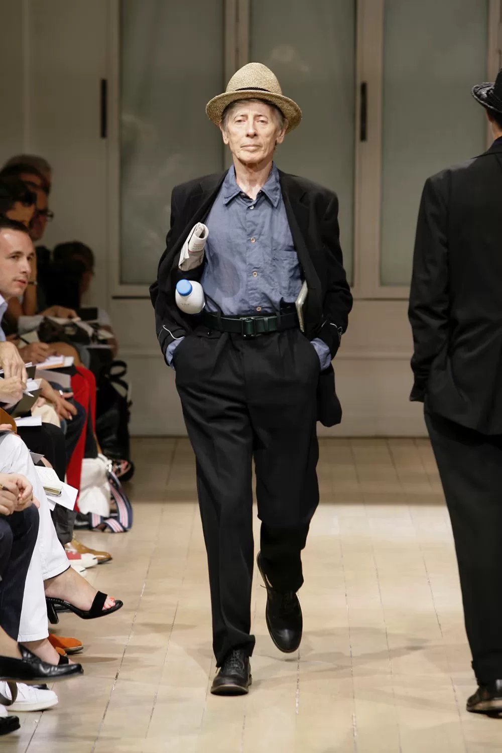 Yohji Yamamoto 09SS Runway Blend Pants — front