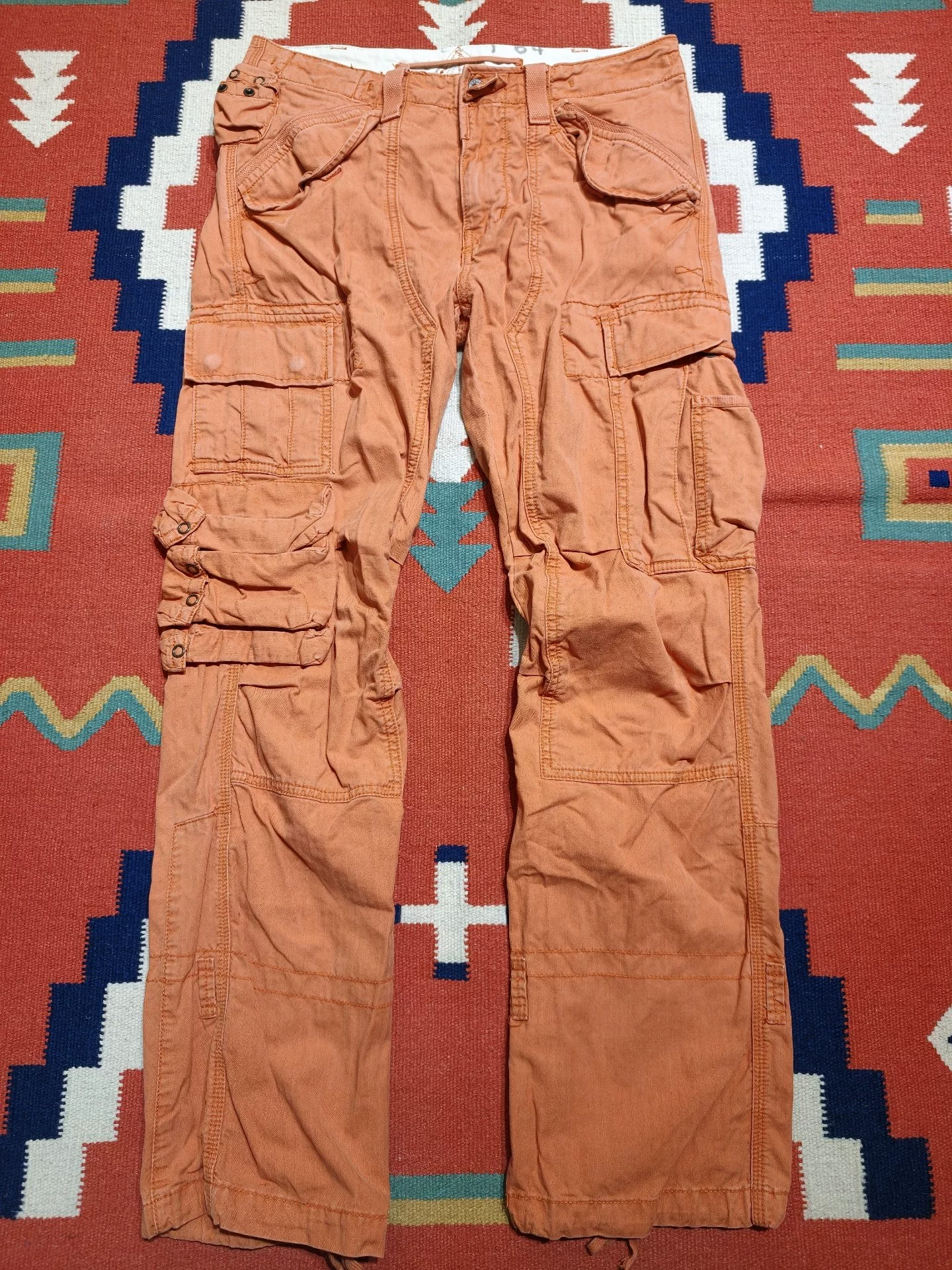 RRL Ralph Lauren Orange Cargo Pants