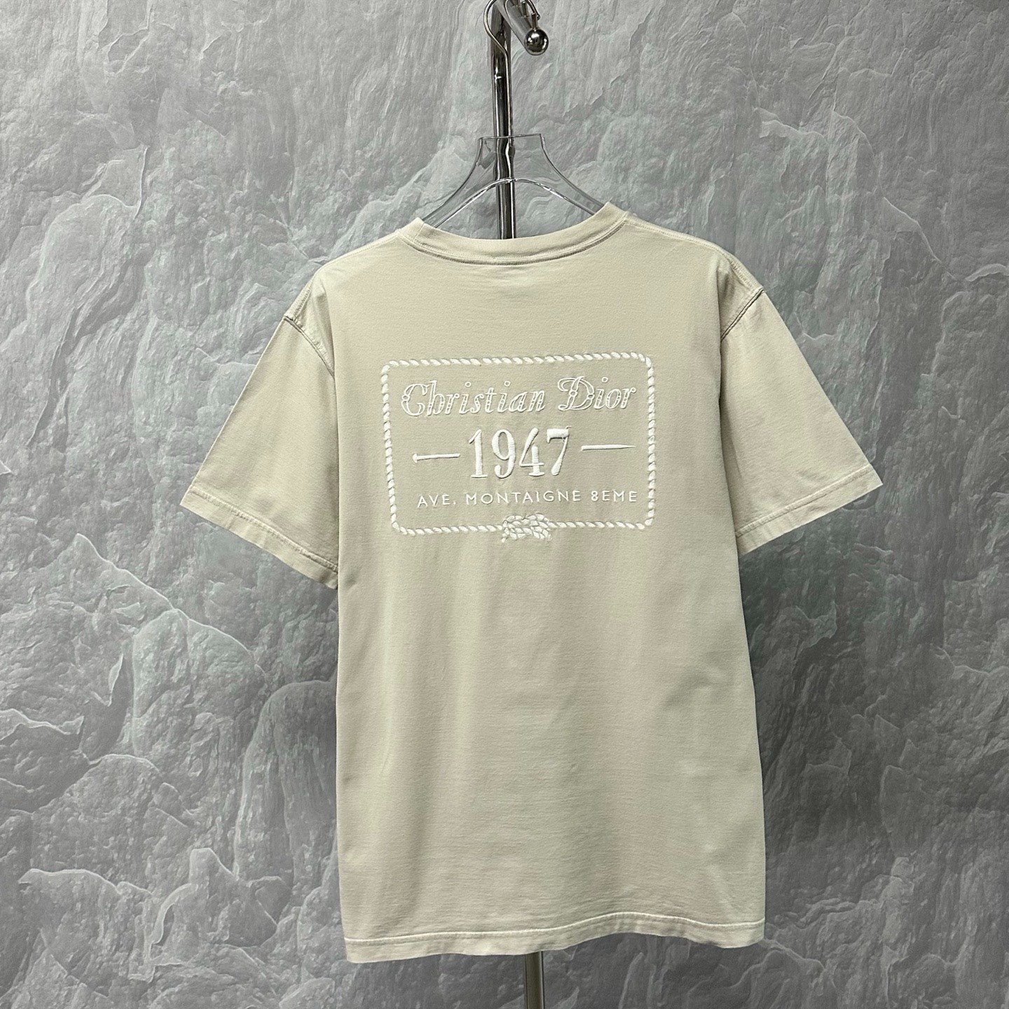 DIOR 1947 Embroidered Pocket T-Shirt — back