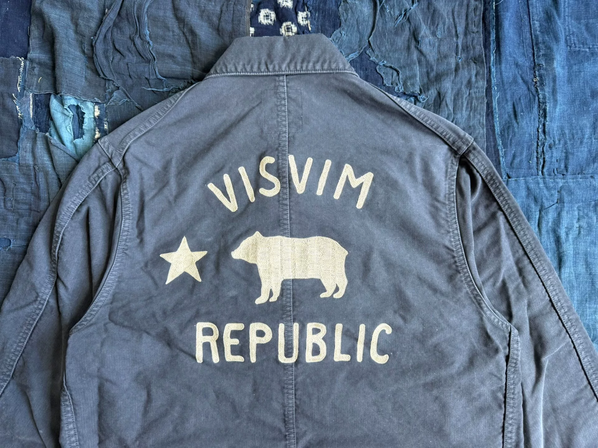 VISVIM 25AW Damaged German Corduroy Coverall — front