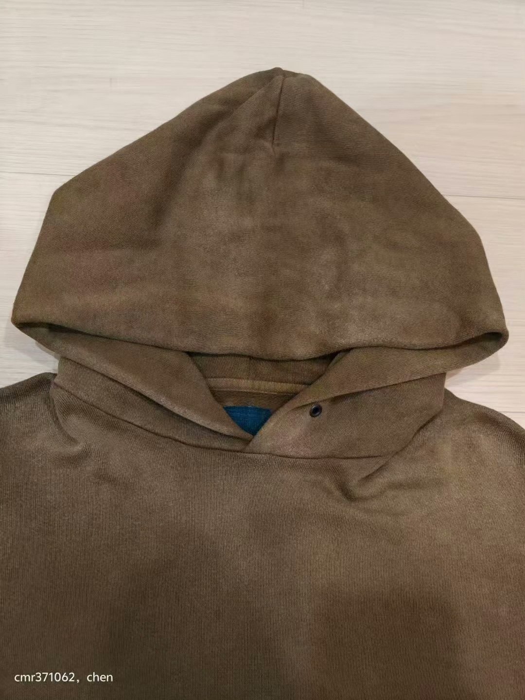 visvim 24AW ICT Court Hoodie DMGD — back