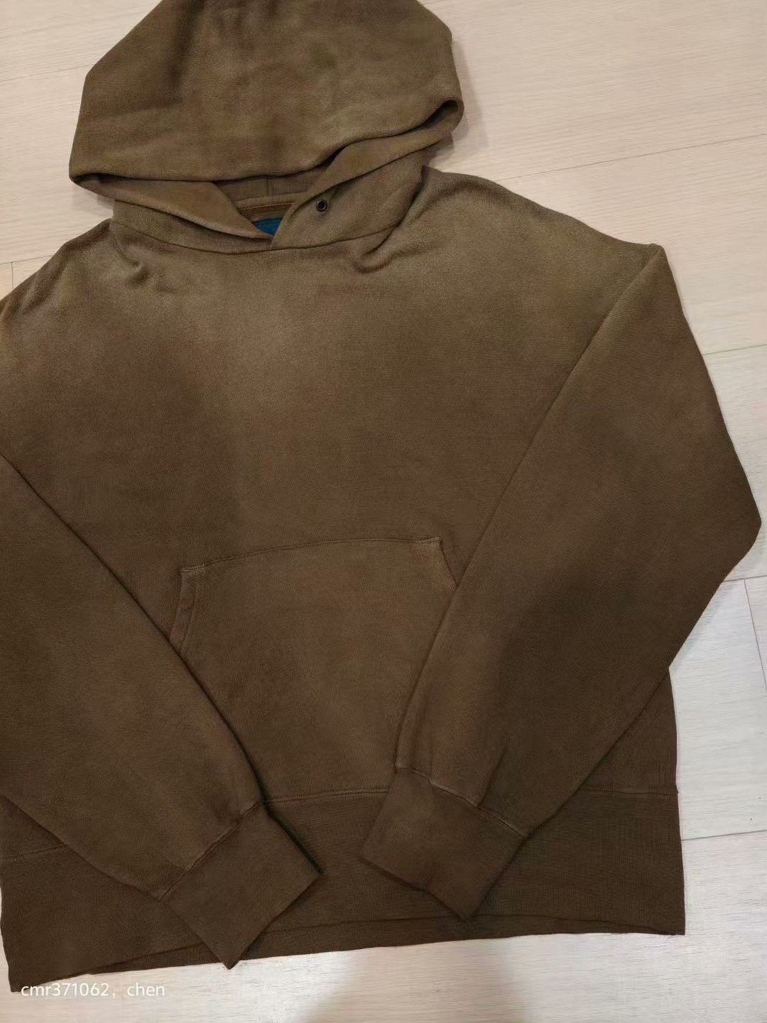 visvim 24AW ICT Court Hoodie DMGD — detail