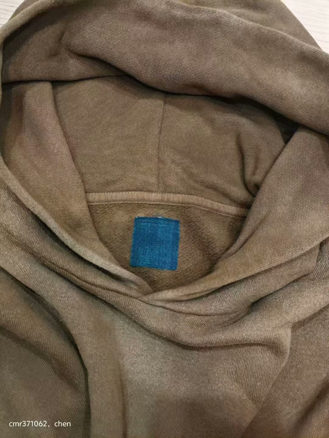 visvim 24AW ICT Court Hoodie DMGD — label