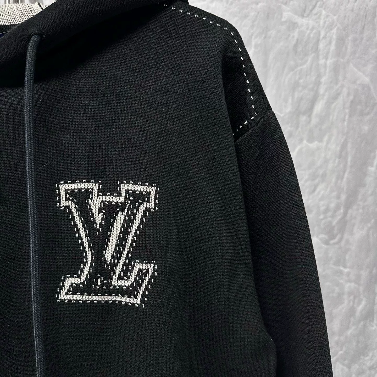 Louis Vuitton FW24 Logo Hooded Jacket — detail