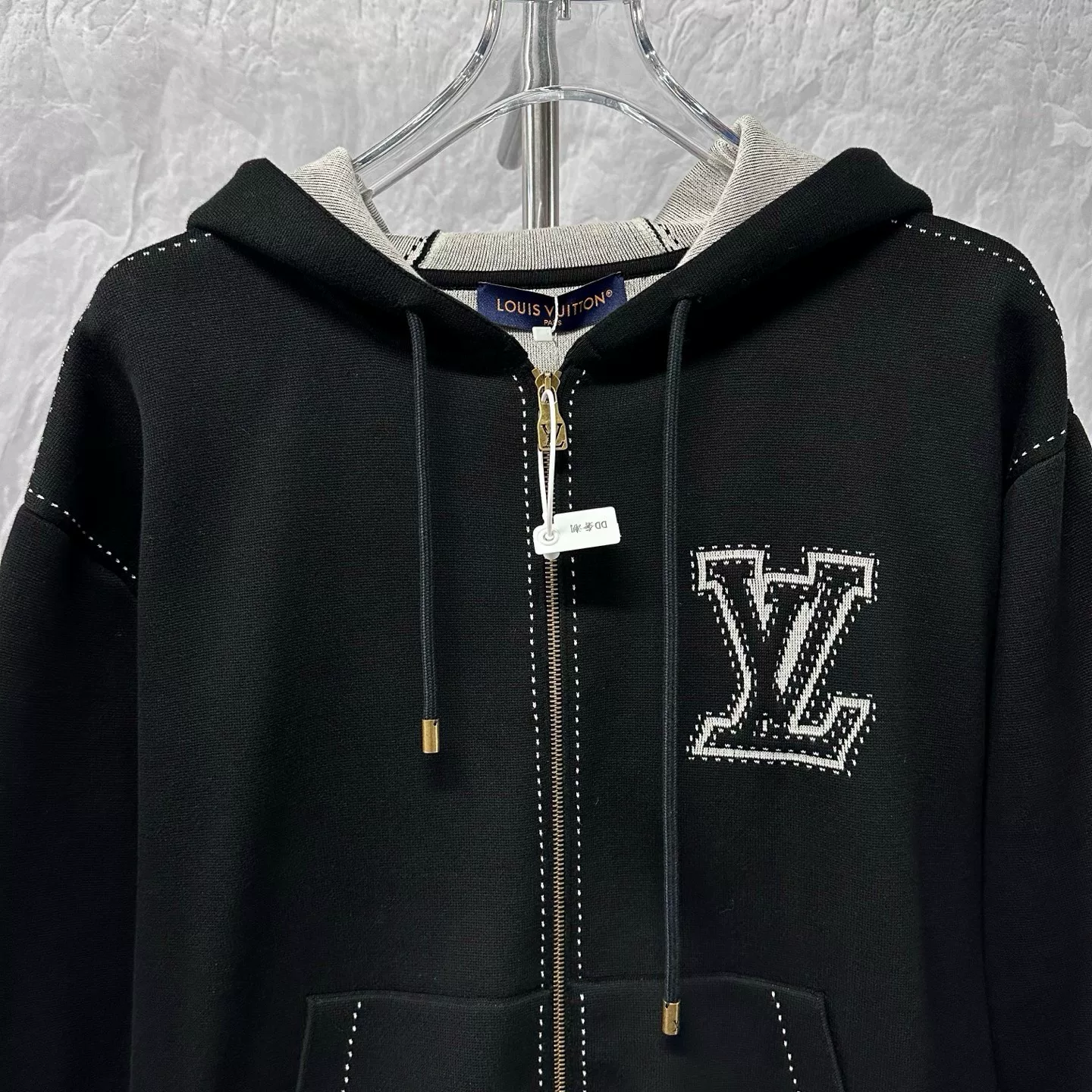 Louis Vuitton FW24 Logo Hooded Jacket — front
