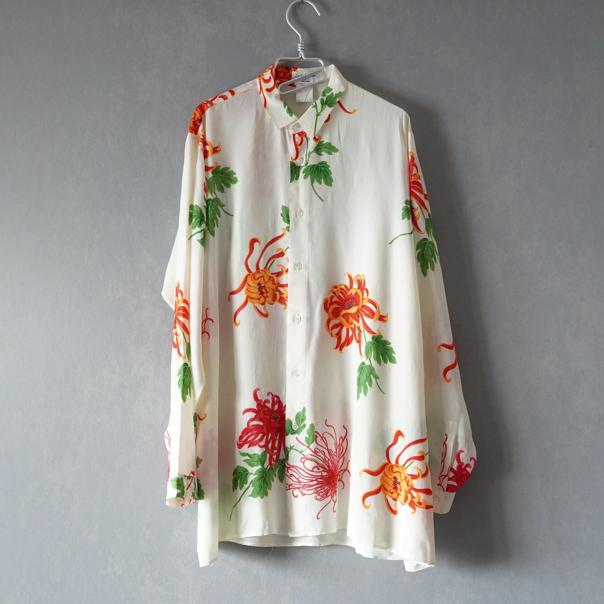 Yohji Yamamoto 96SS Floral Shirt
