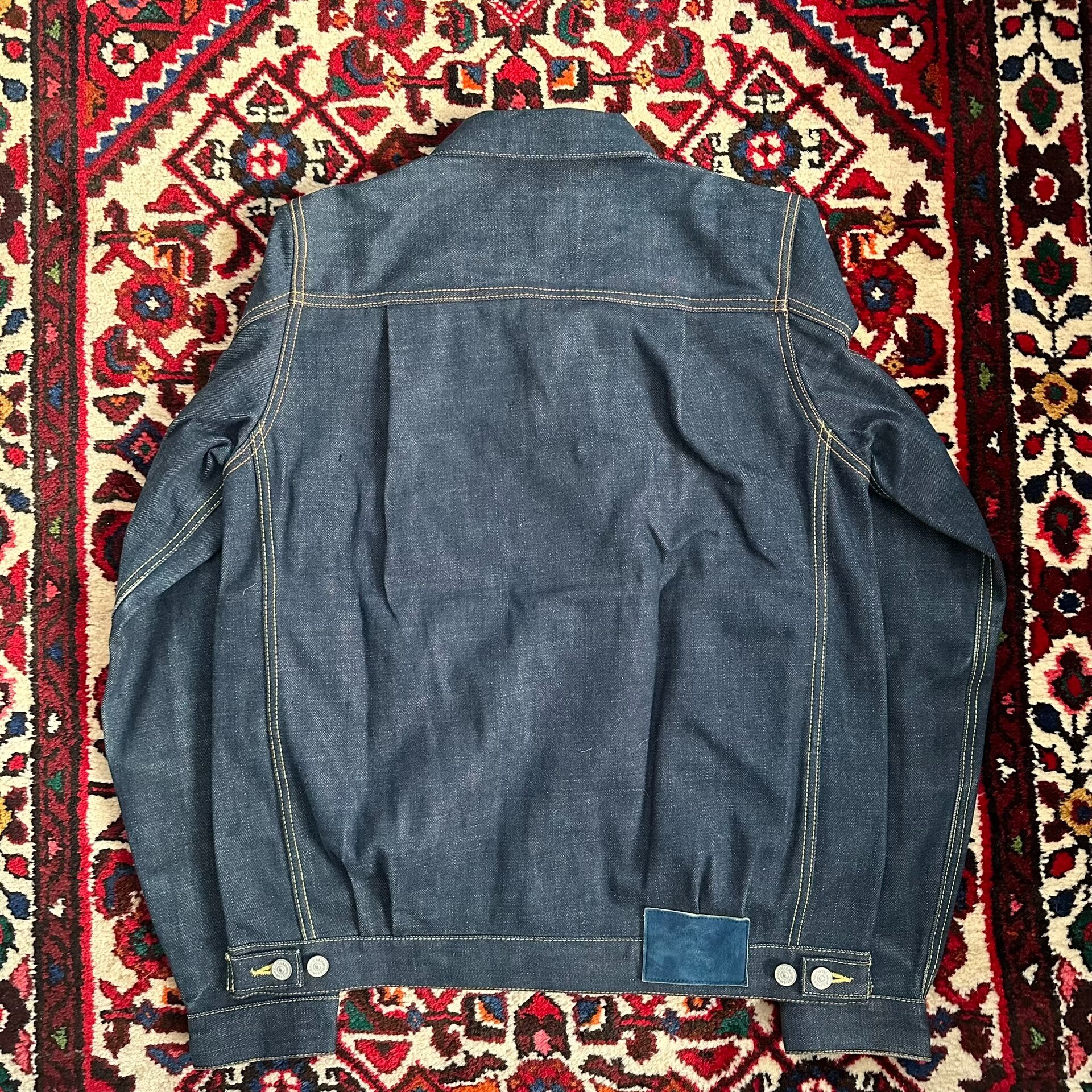 visvim 17AW 101 JUMBO JKT Denim Jacket — detail
