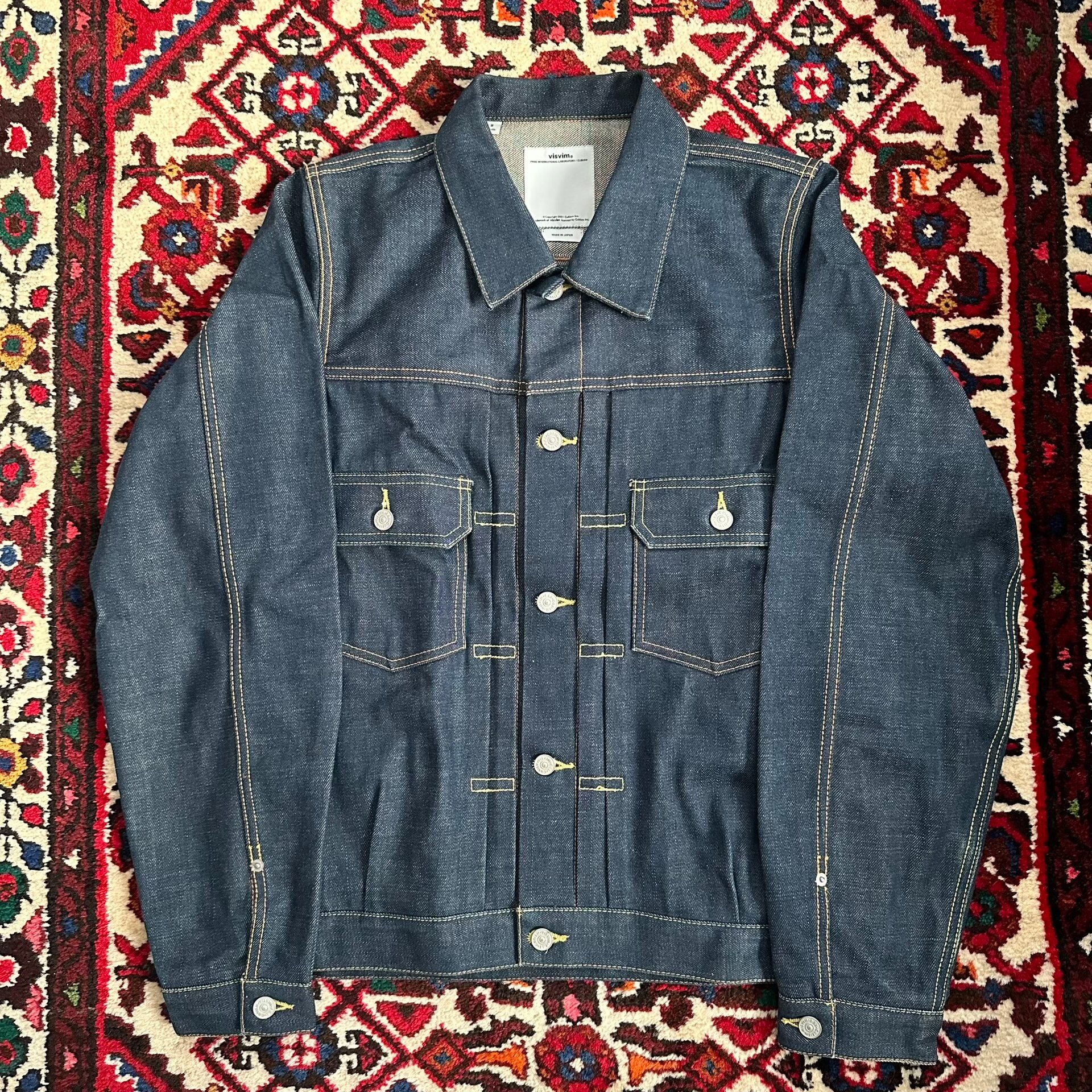 visvim 17AW 101 JUMBO JKT Denim Jacket