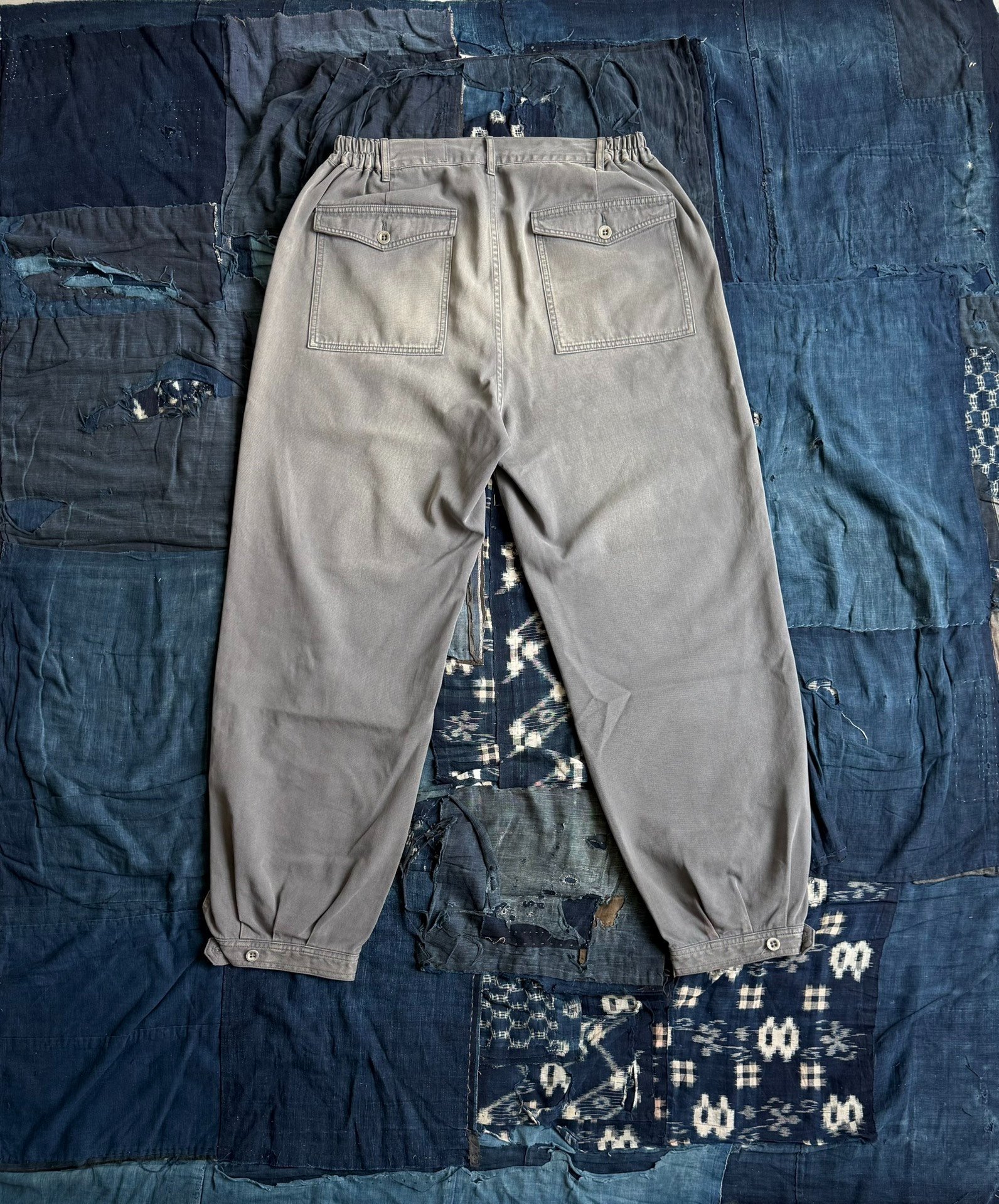 VISVIM 23SS ICT CARROLL PANTS DMGD — front