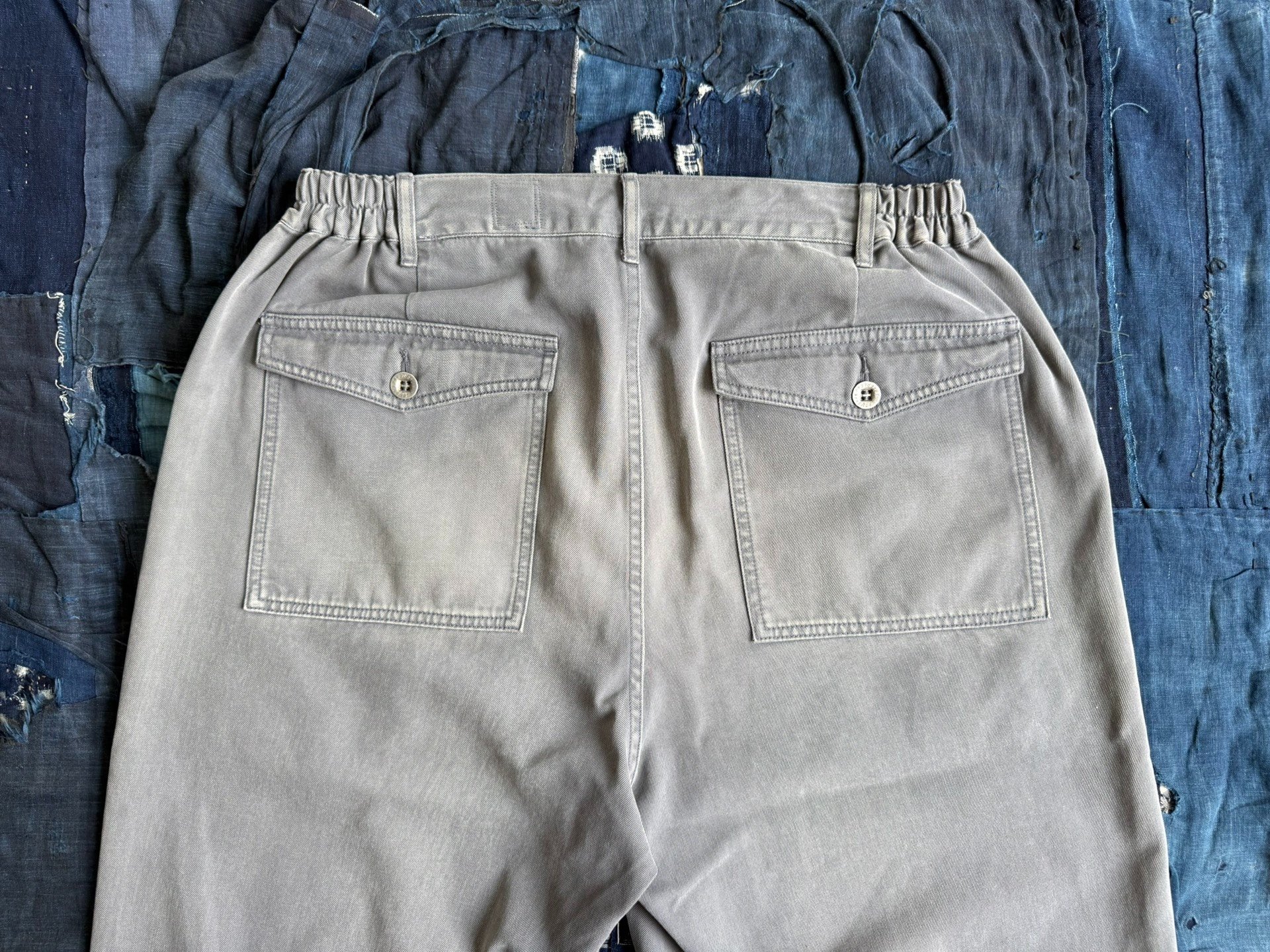 VISVIM 23SS ICT CARROLL PANTS DMGD — label