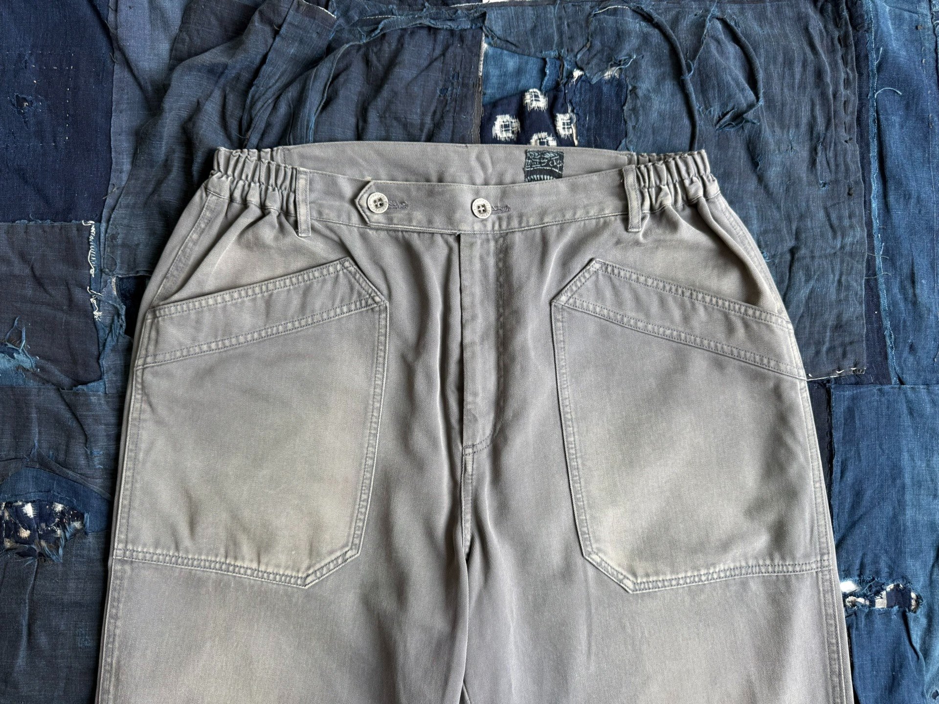 VISVIM 23SS ICT CARROLL PANTS DMGD — back