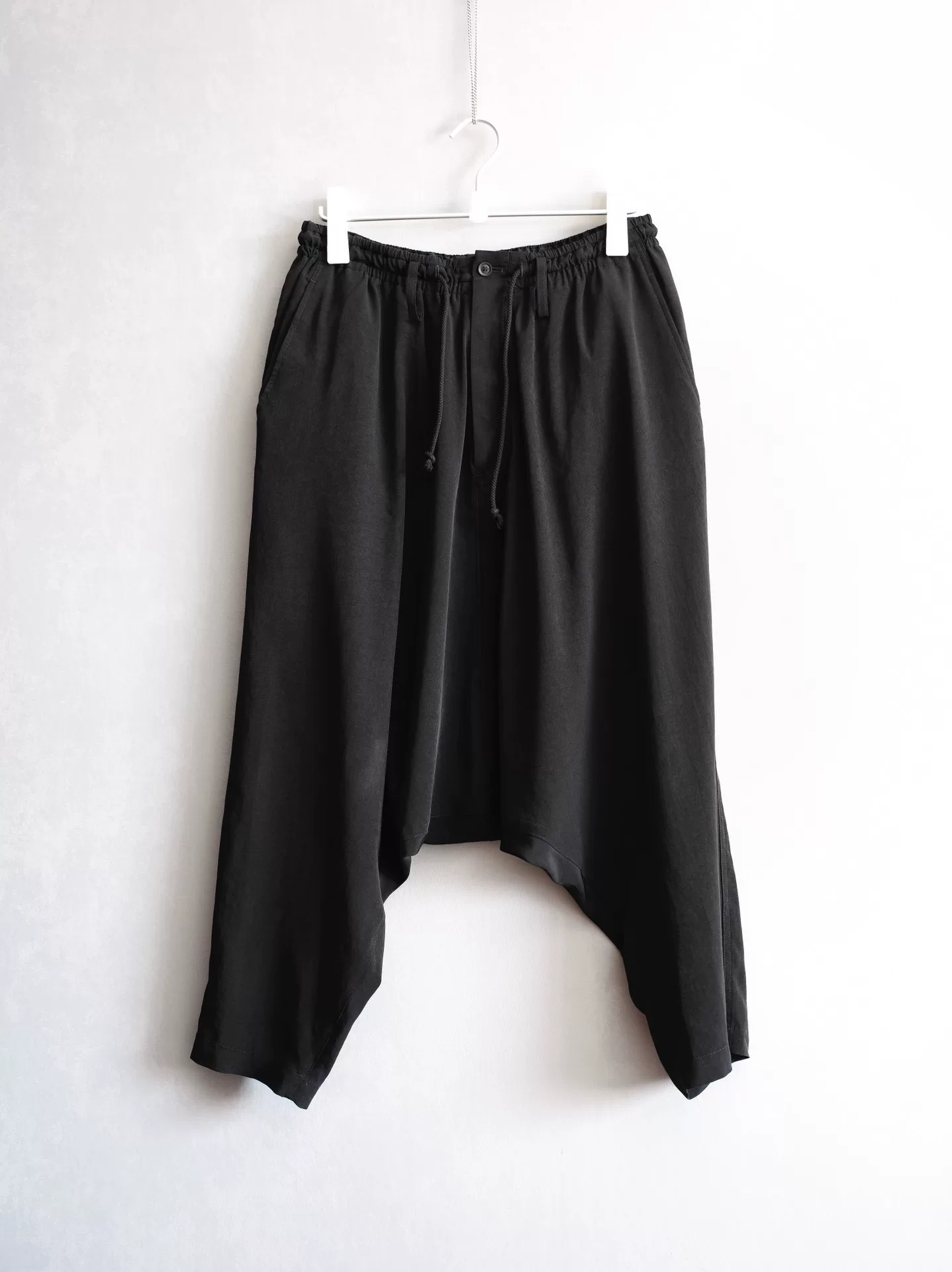 Yohji Yamamoto 25SS Low-Crotch Pleated Pants