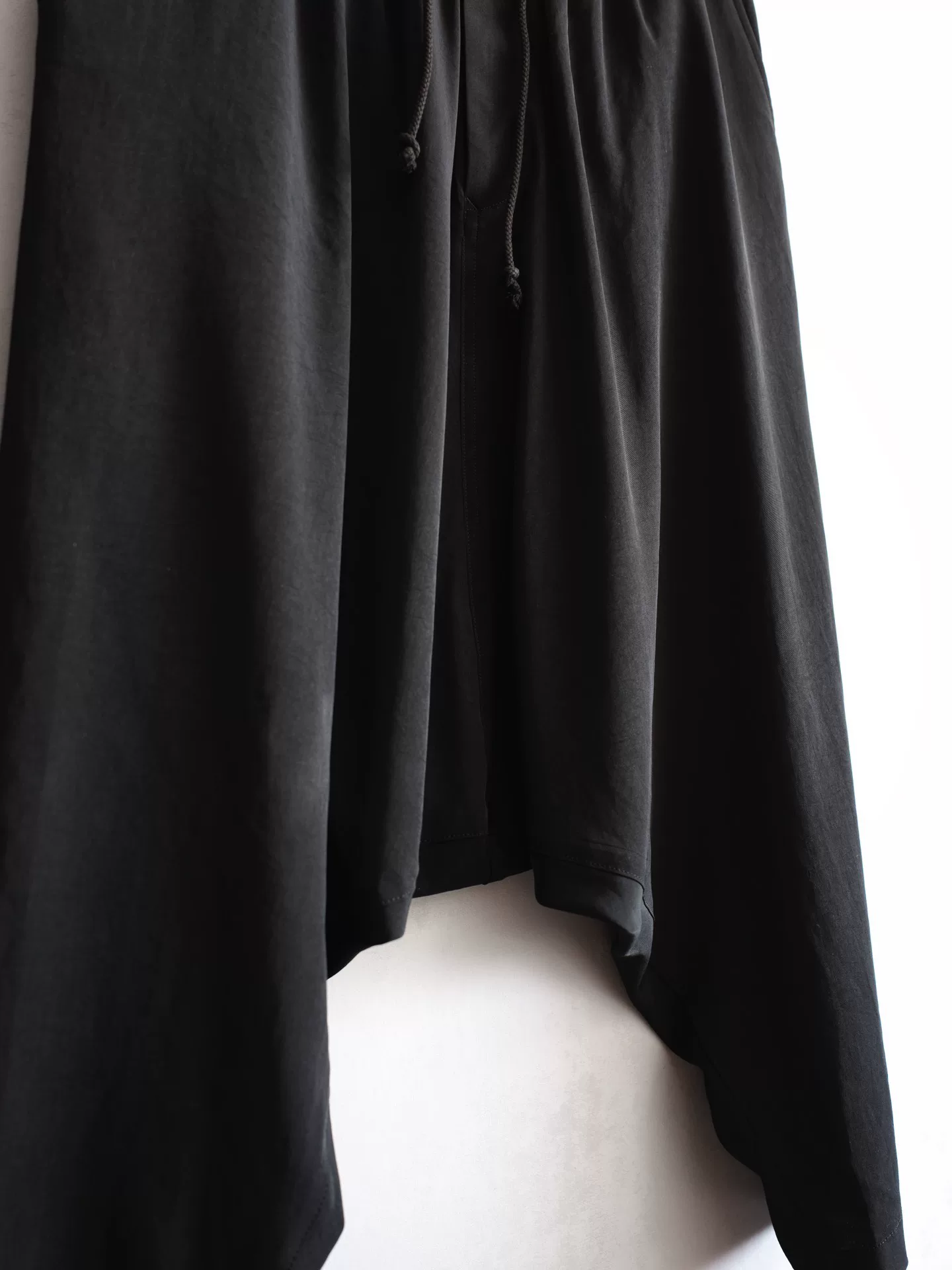 Yohji Yamamoto 25SS Low-Crotch Pleated Pants — back