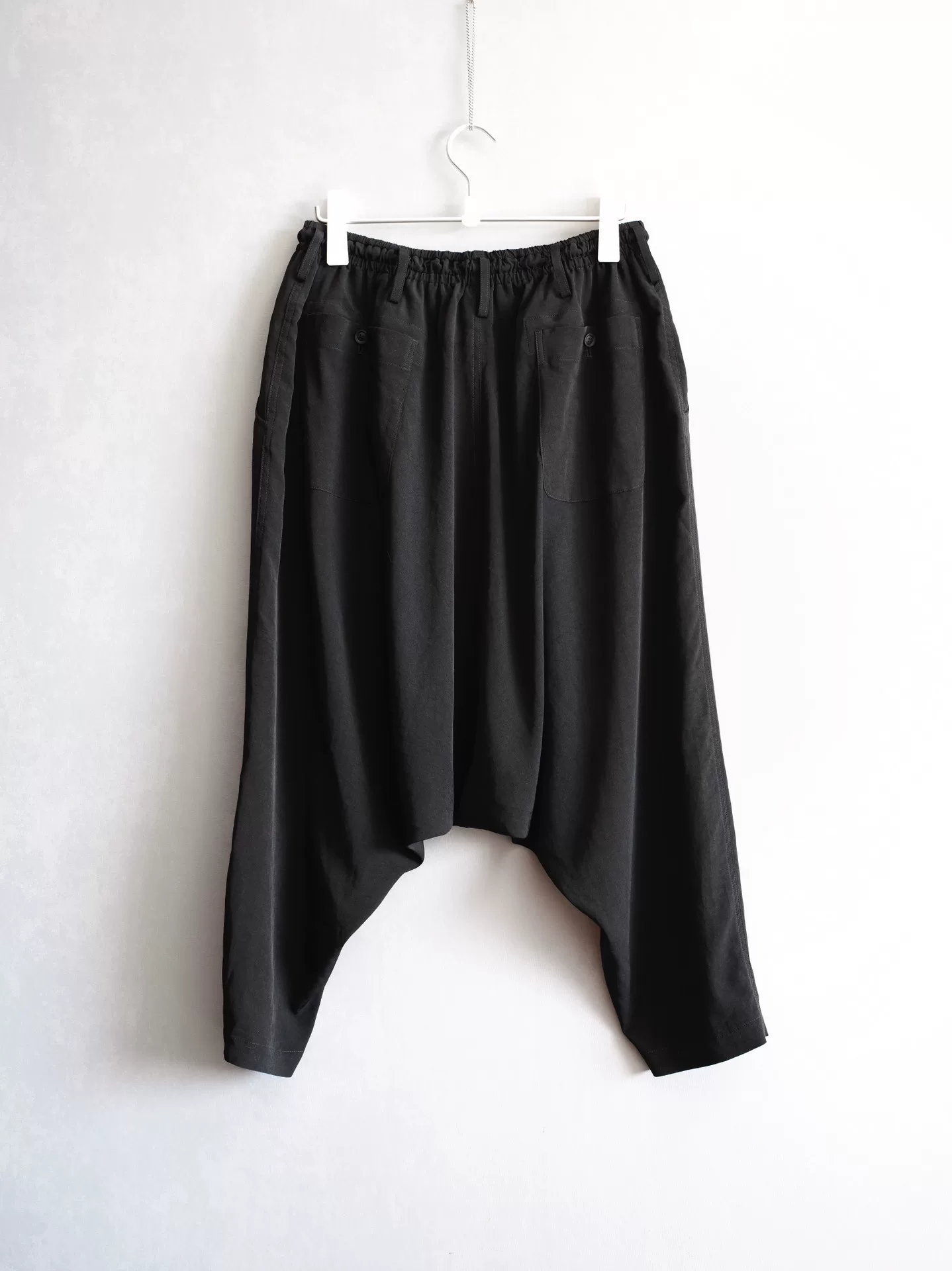Yohji Yamamoto 25SS Low-Crotch Pleated Pants — front