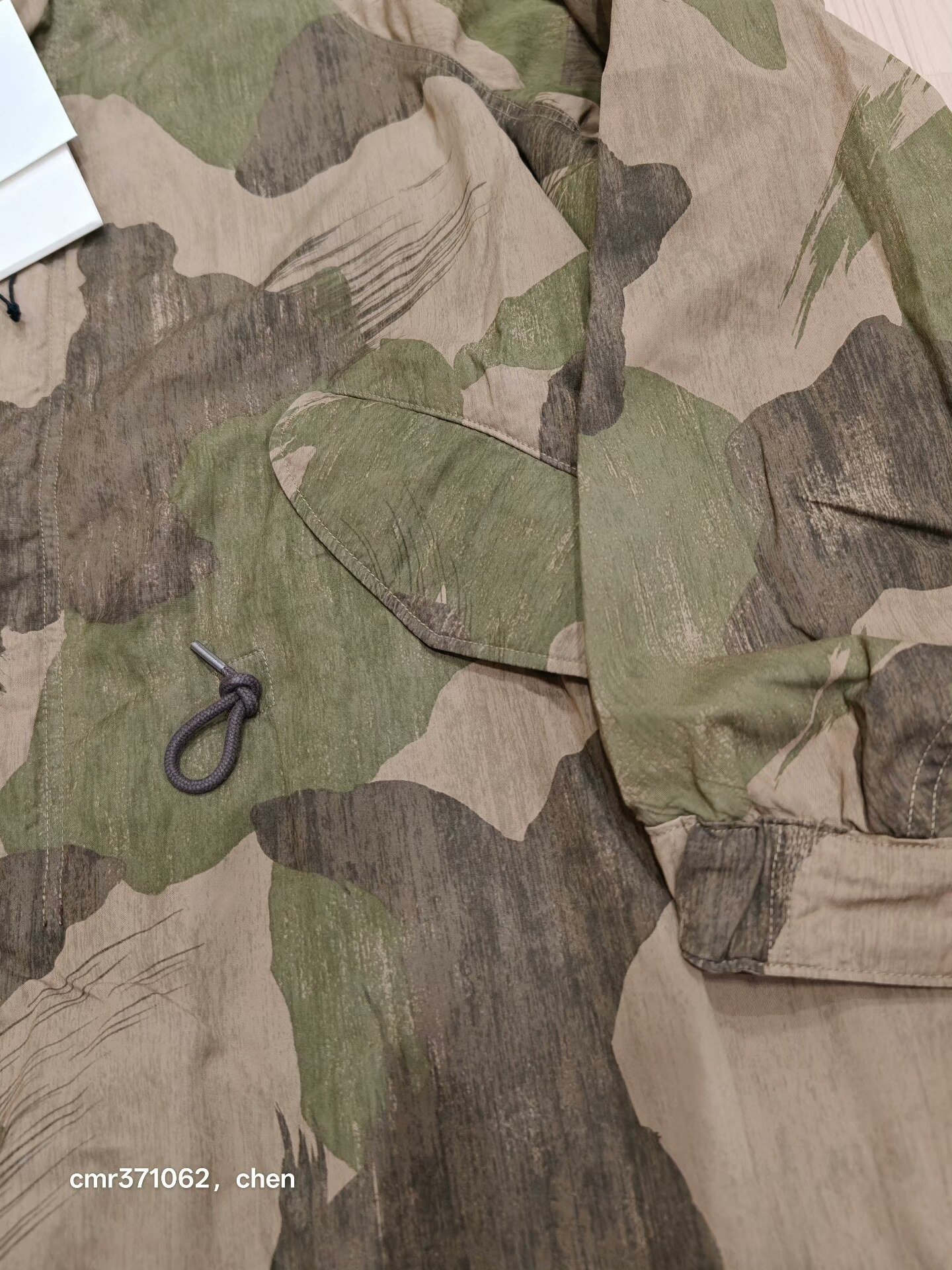 VISVIM 21 SIX-FIVE FISHTAIL PARKA — label