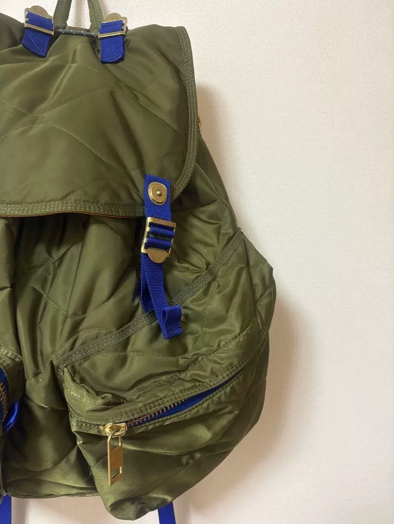 sacai x Porter Collaboration Backpack — detail