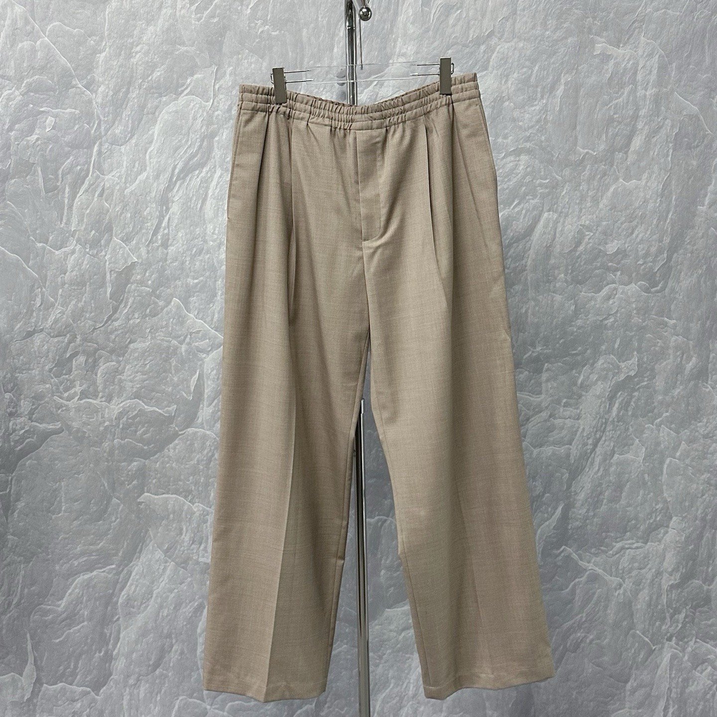 Louis Vuitton FW25 Embossed Wool Pants