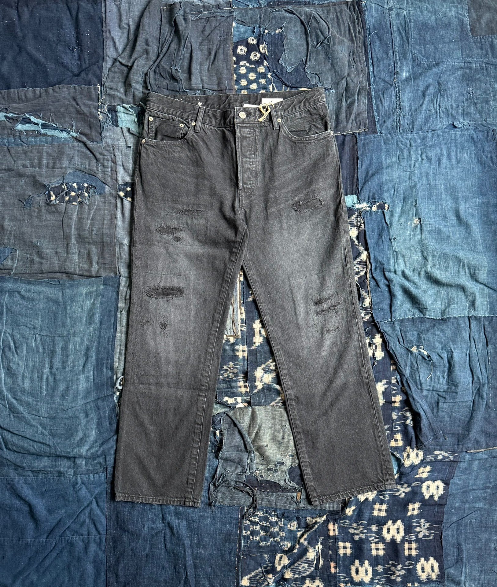 Visvim 24AW Social Sculpture Black Jeans