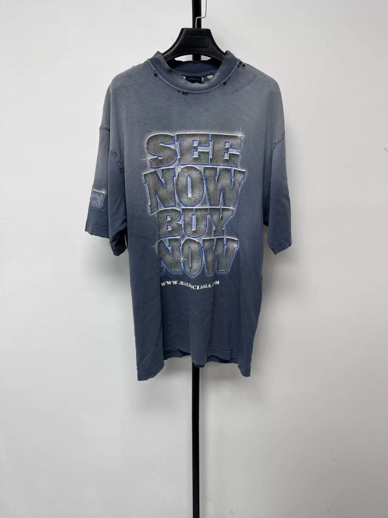 Balenciaga 'SEE NOW BUY NOW' Print T-shirt