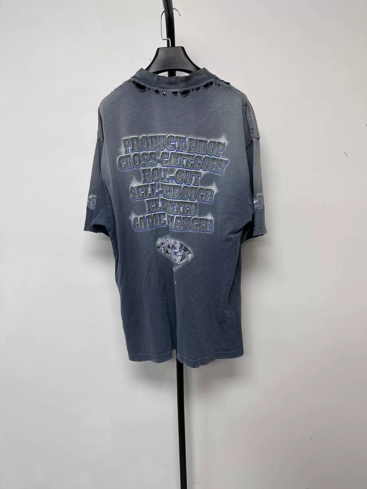 Balenciaga 'SEE NOW BUY NOW' Print T-shirt — front