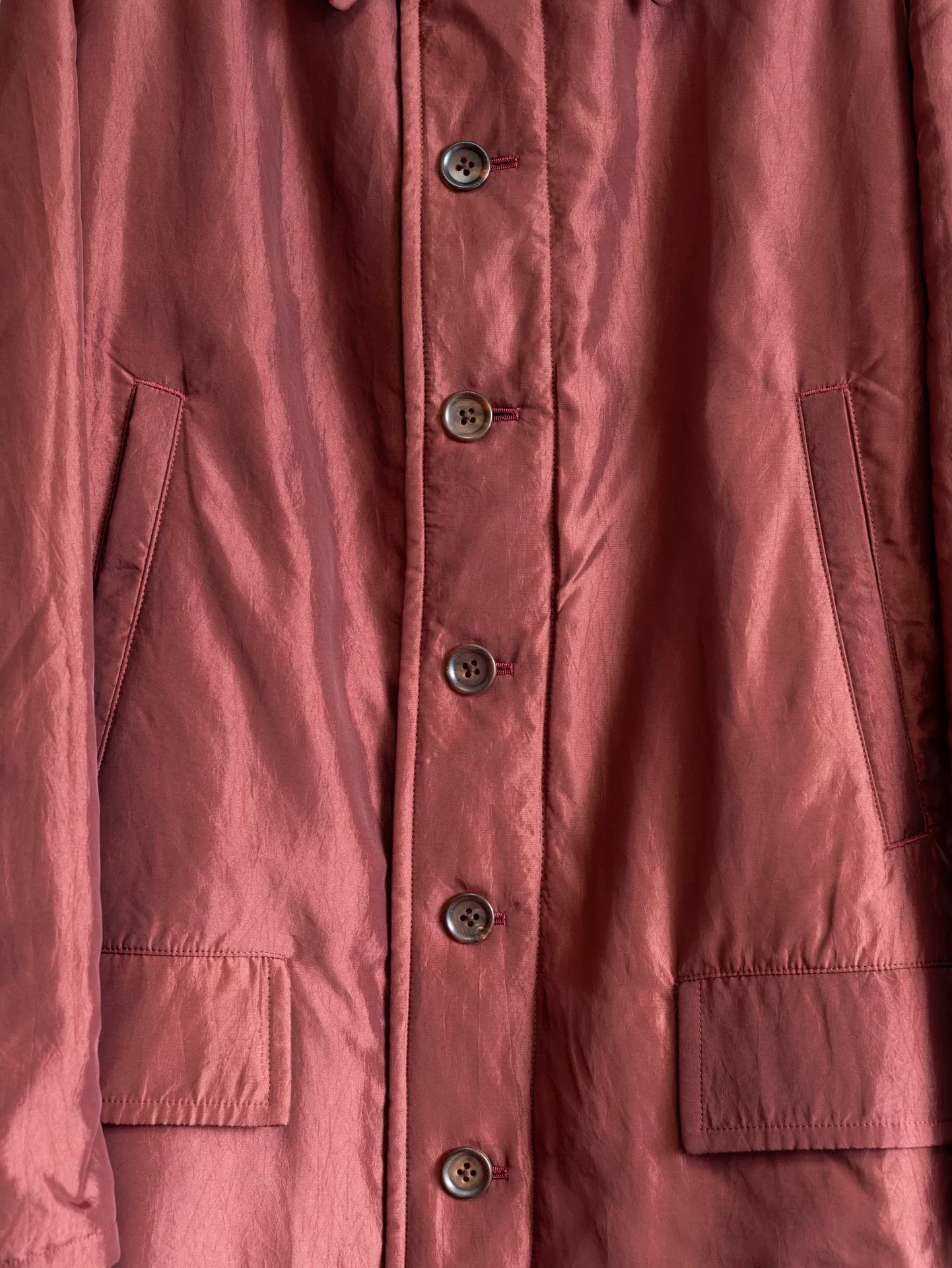 Yohji Yamamoto 24AW Double-Sided Coat — label