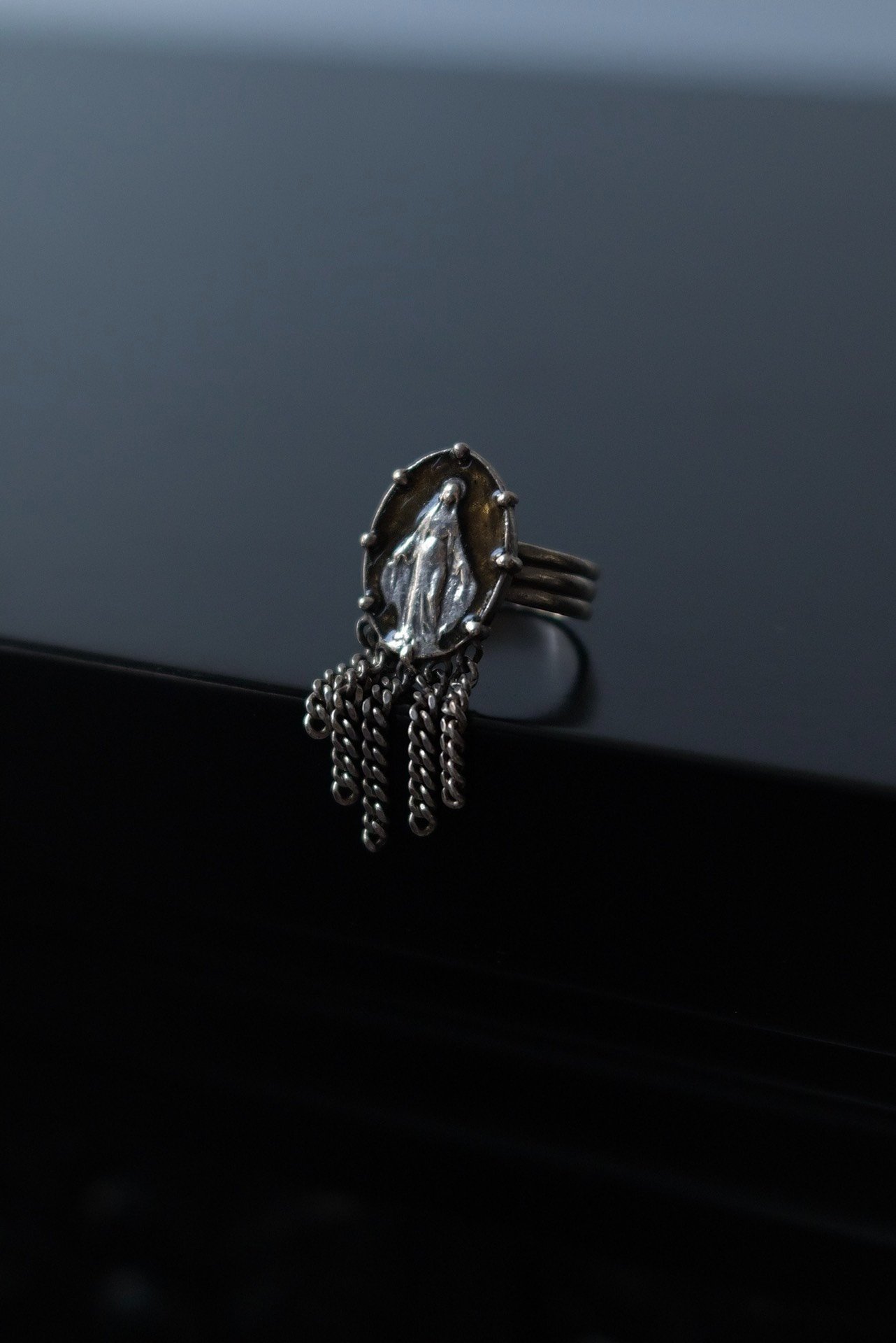 Jean Paul Gaultier Archive Silver Ring — front