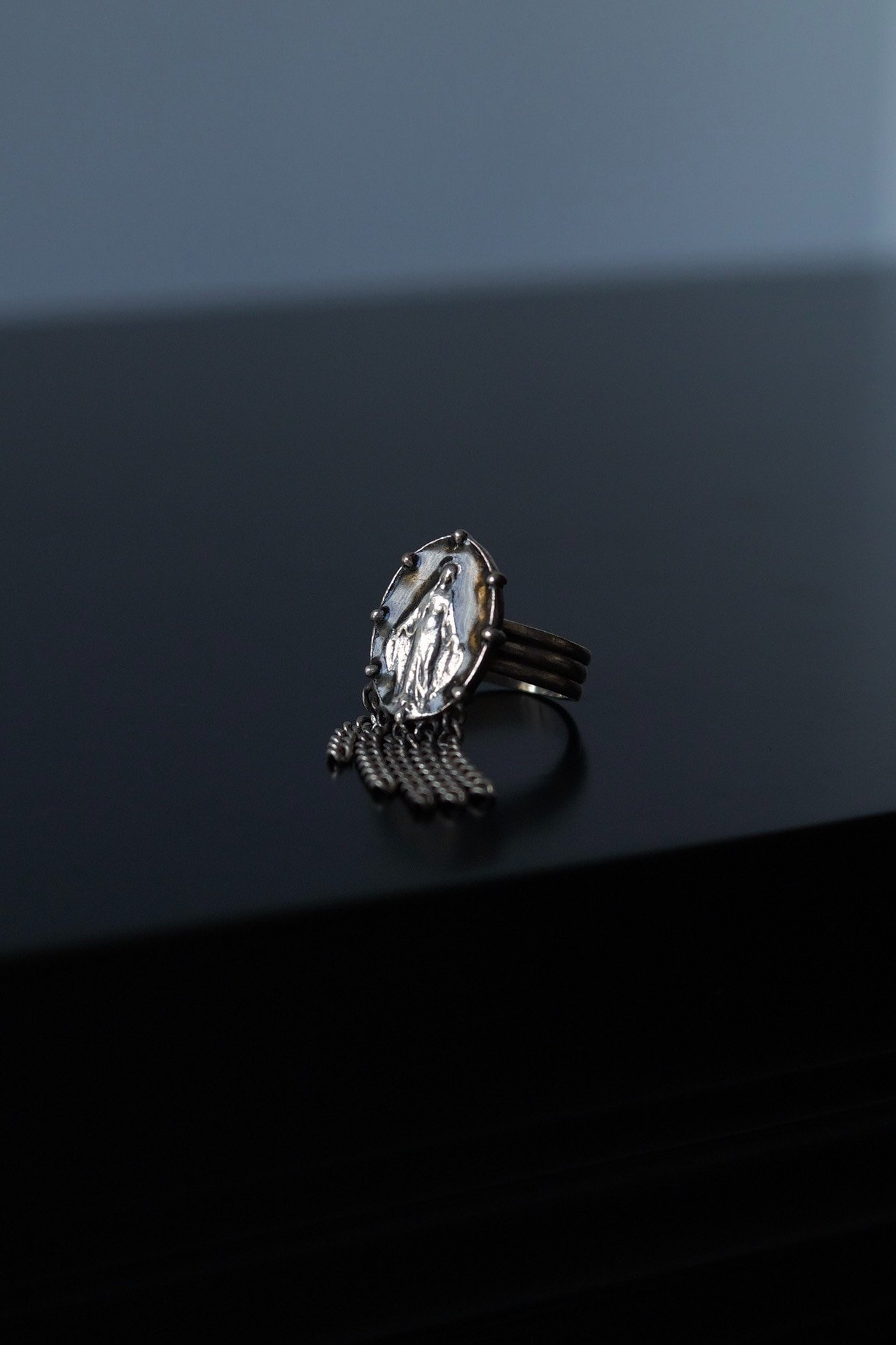 Jean Paul Gaultier Archive Silver Ring — label