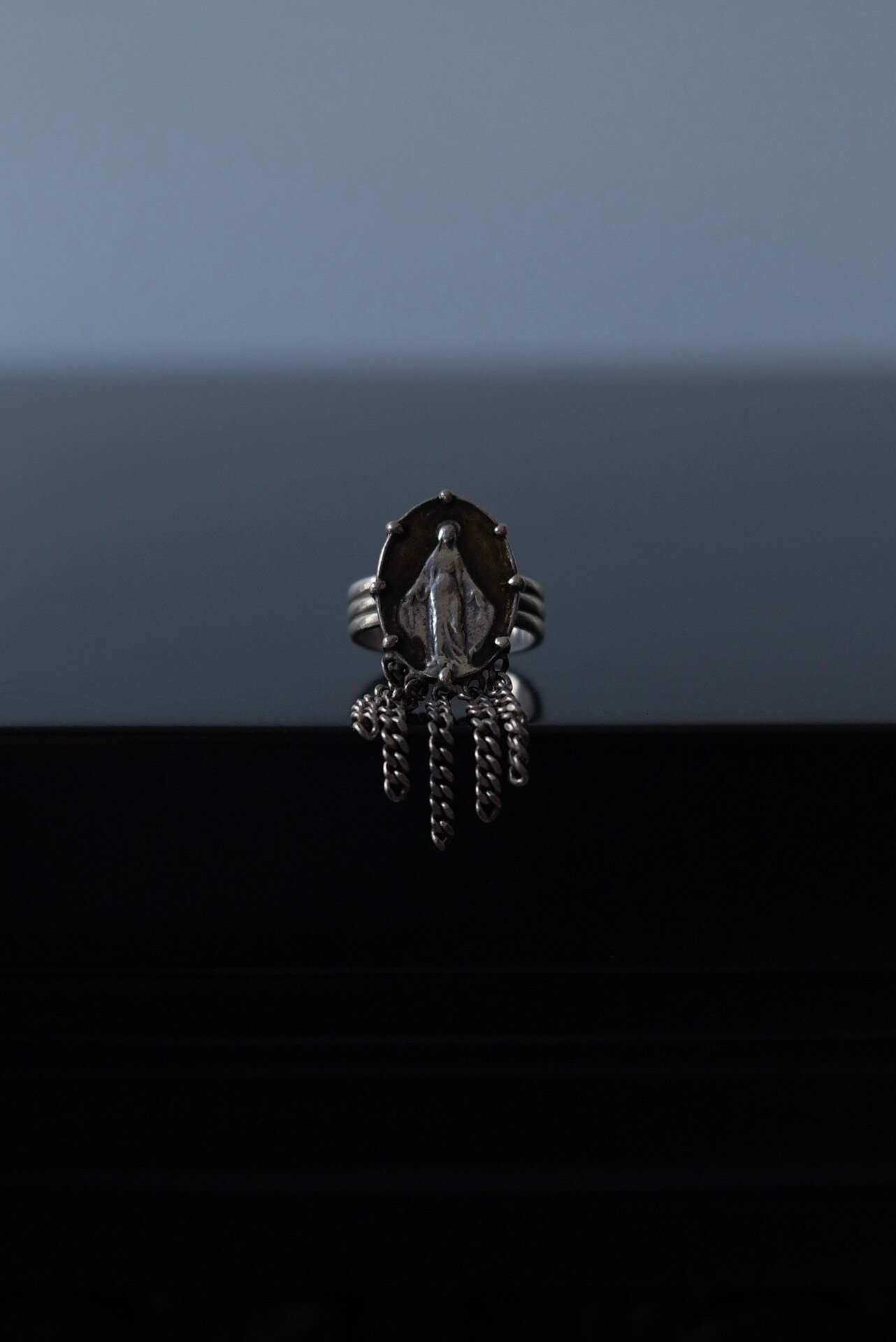 Jean Paul Gaultier Archive Silver Ring — detail