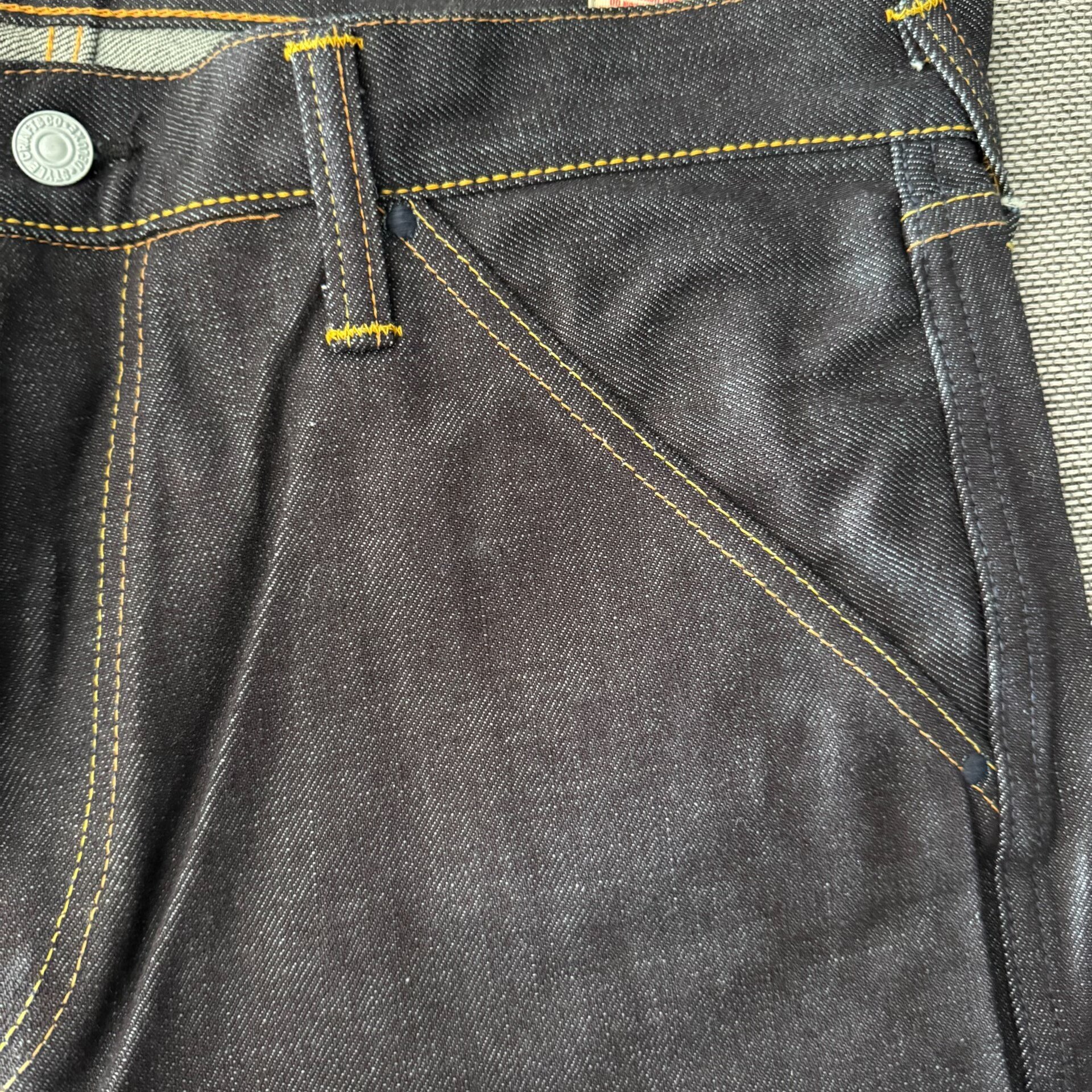 Evisu Lot5500 Japanese Denim Jeans — label