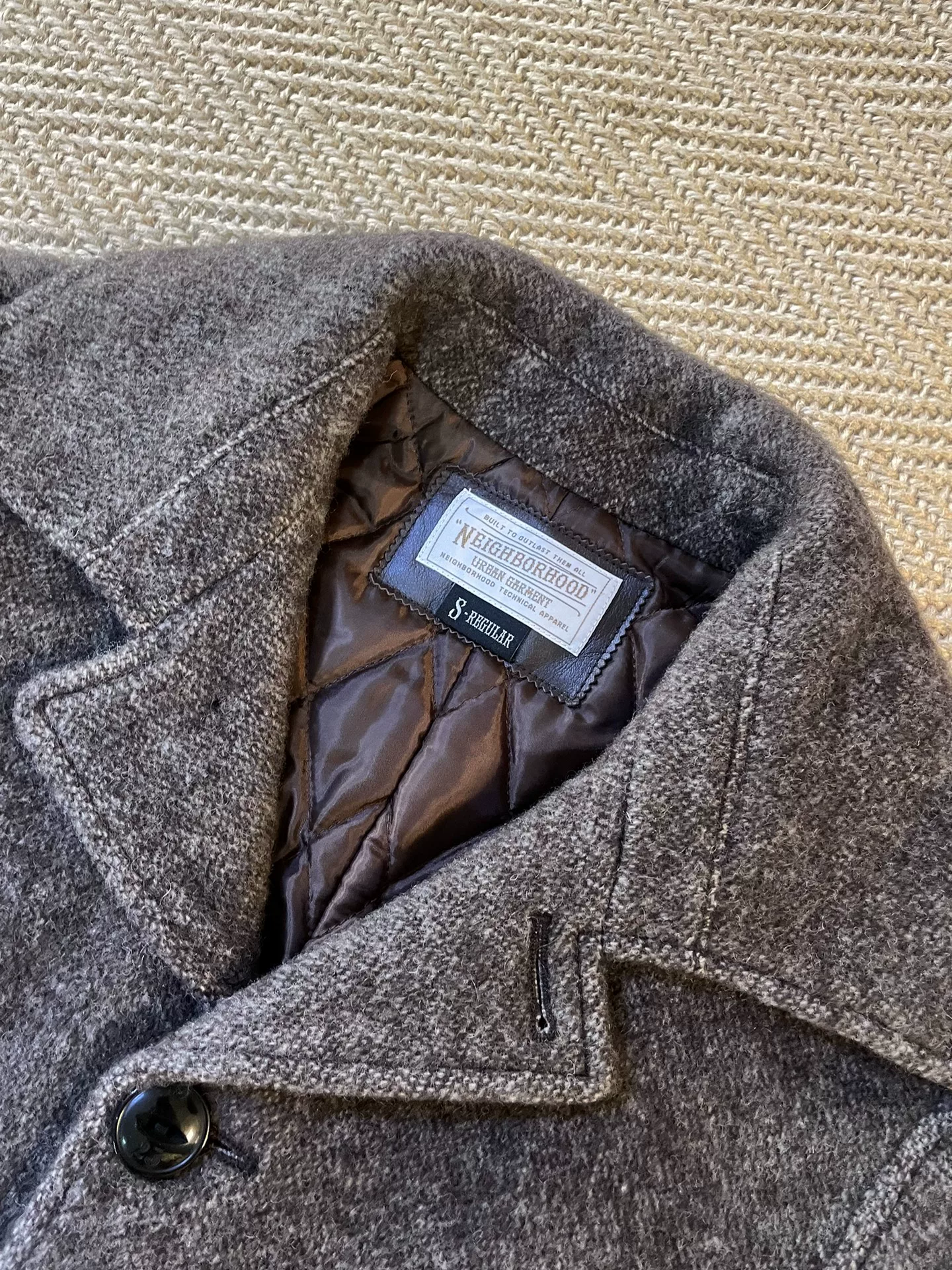 NEIGHBORHOOD TIMBER Wool Coat — back