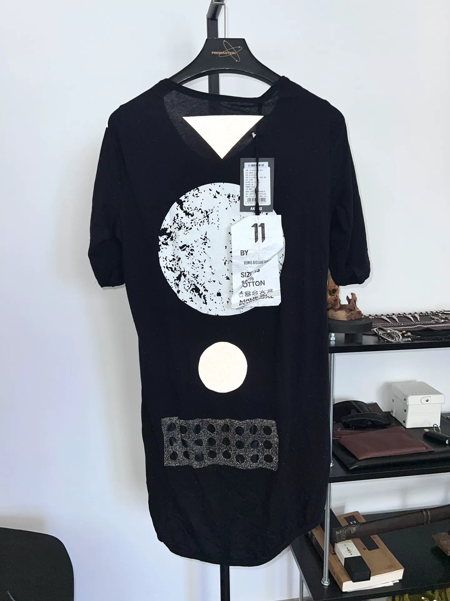 Boris Bidjan Saberi 11by BBS 3M Reflective T-Shirt