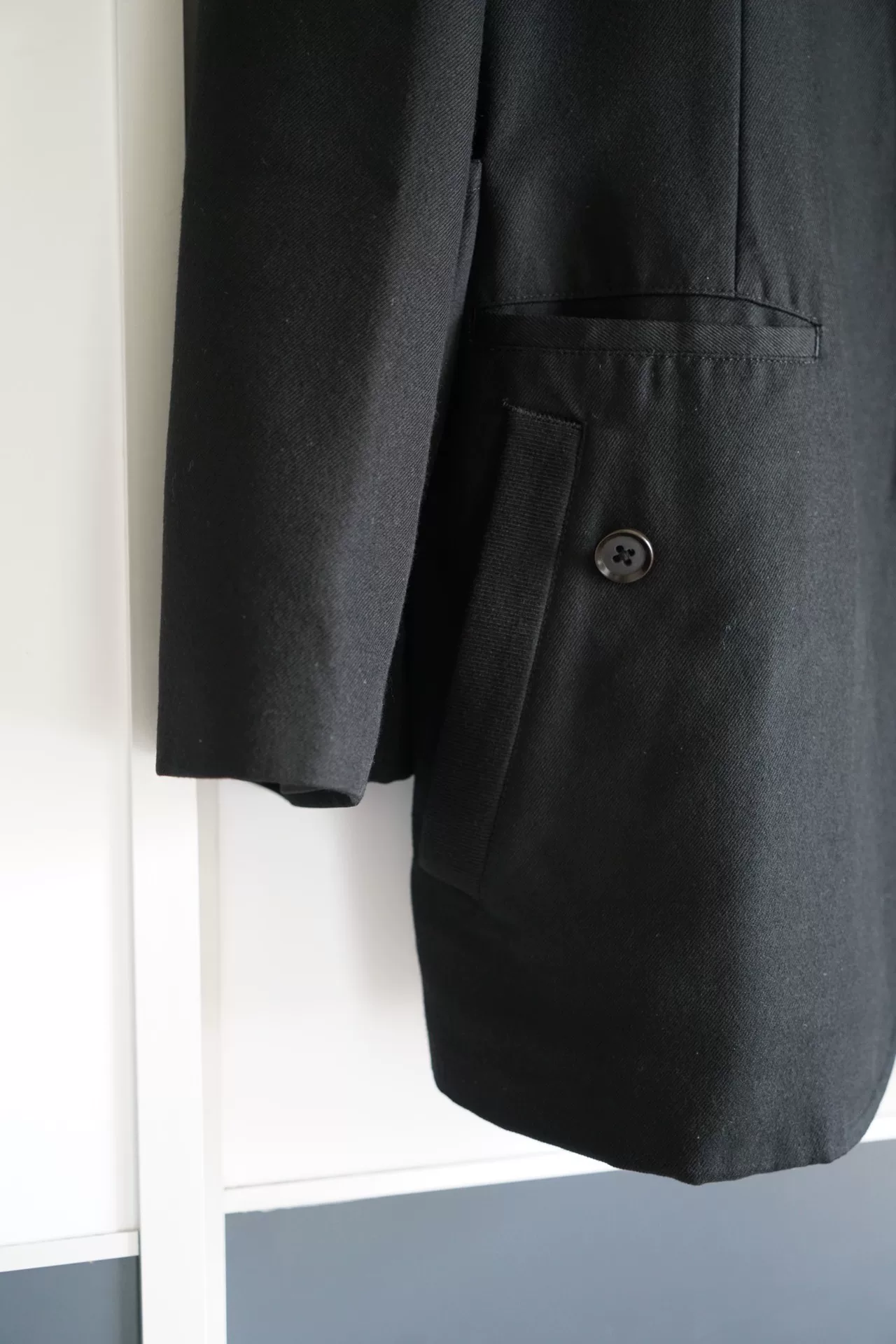Yohji Yamamoto 09AW Layered Pocket Blazer — back